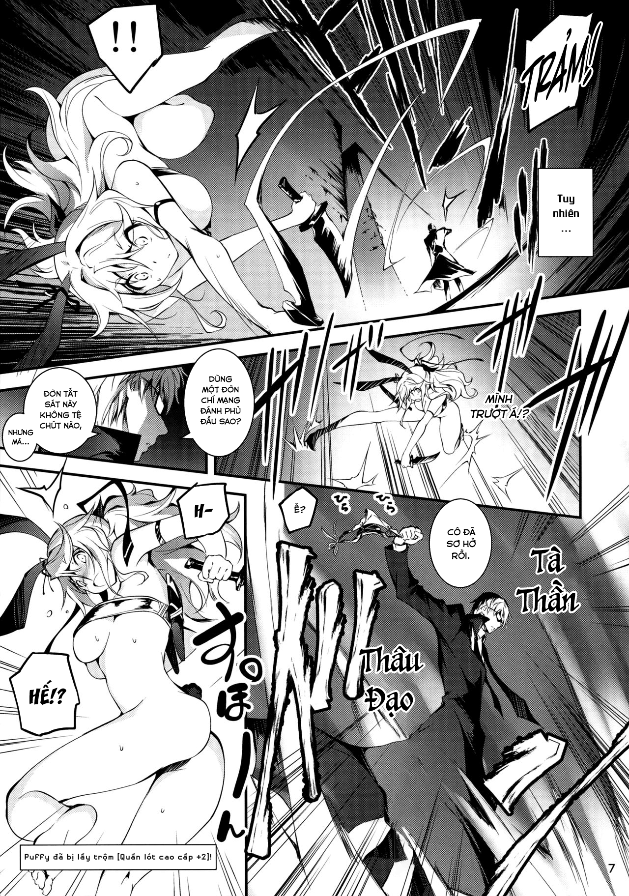 Đọc truyện hentai Anh nhân viên sang dị giới - Chap 6: Anh nhân viên hắc ám và nữ đạo tặc Puffy