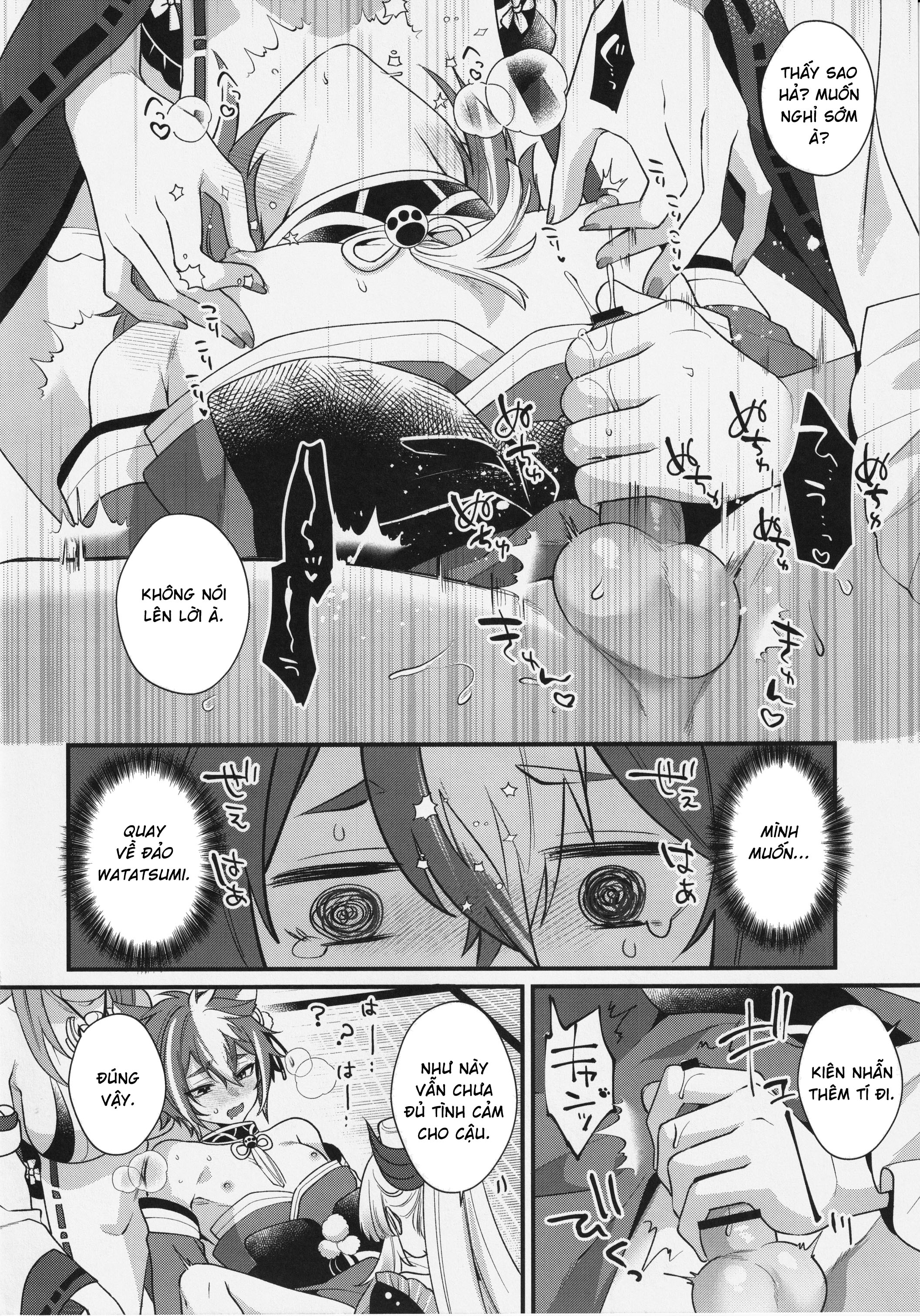 Đọc truyện hentai Cơn khủng hoảng của cậu cún - Oneshot