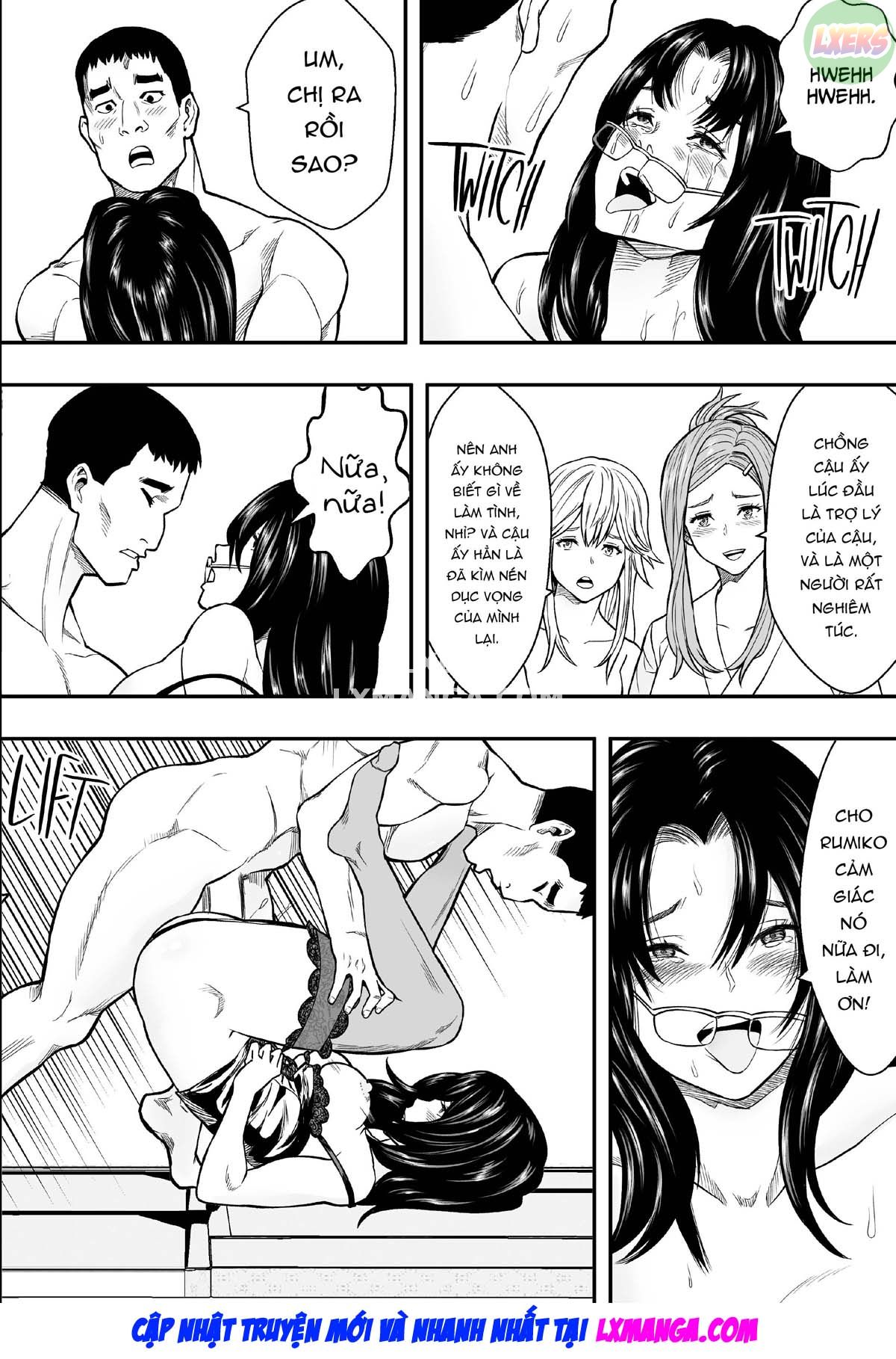 Đọc truyện hentai Chuyến du lịch suối nước nóng và những người phụ nữ có chồng vô song - Oneshot