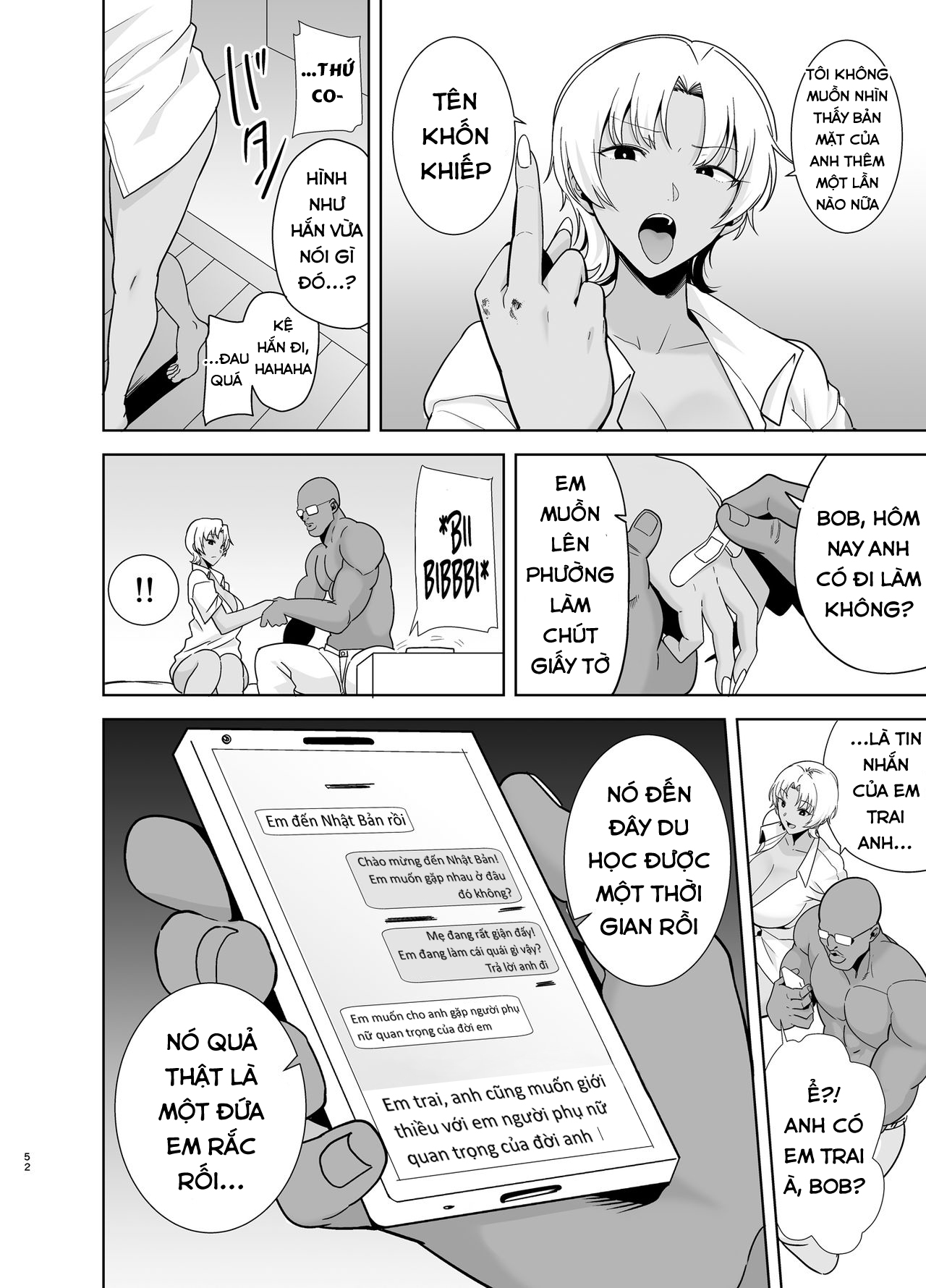 Đọc truyện hentai Wild-shiki Nihonjin Tsuma no Netorikata Sono - Chap 2 - Có che