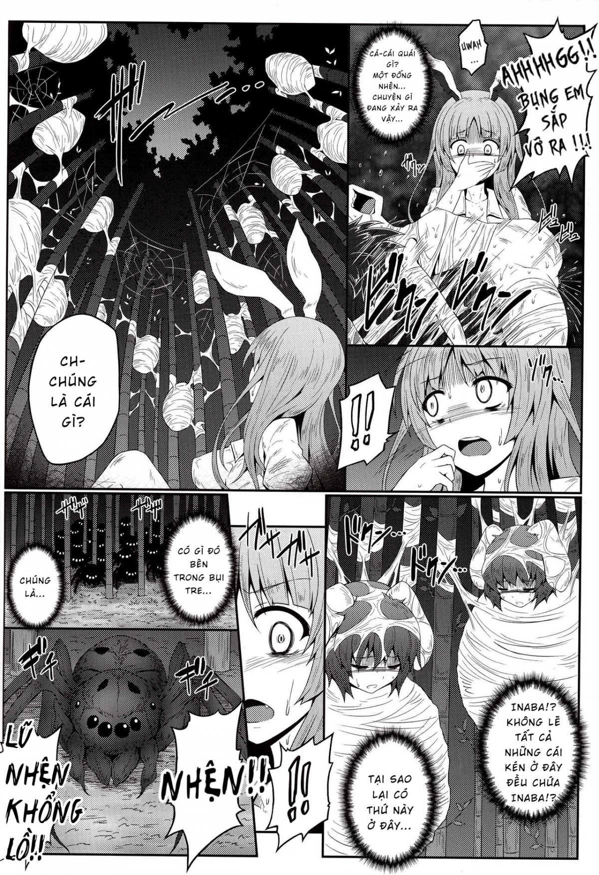 Đọc truyện hentai Gokuchuu Seikatsu ~Reisen Gumo~ (Touhou Project) - Oneshot