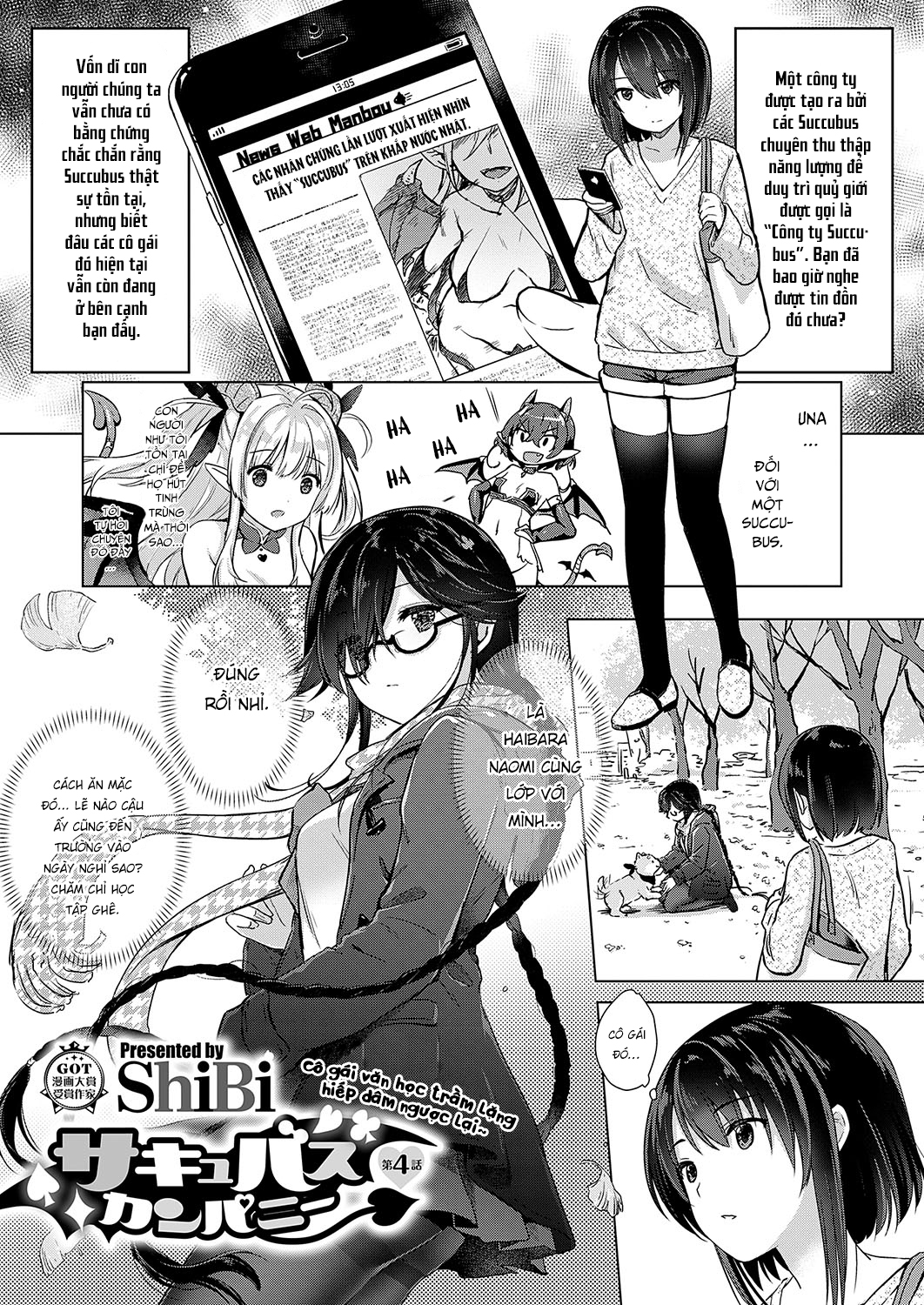 Đọc truyện hentai Succubus Company - Chap 4.