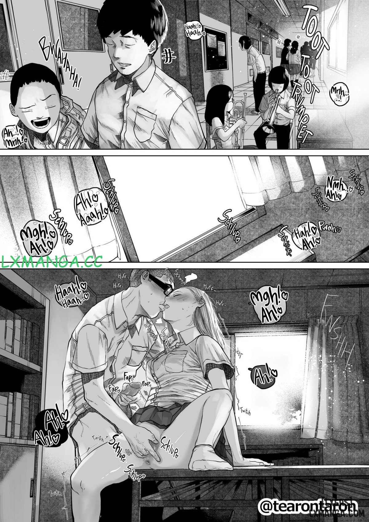 Đọc truyện hentai Gakkou de Ichiban Futsuriai na Couple no Hanashi - Oneshot