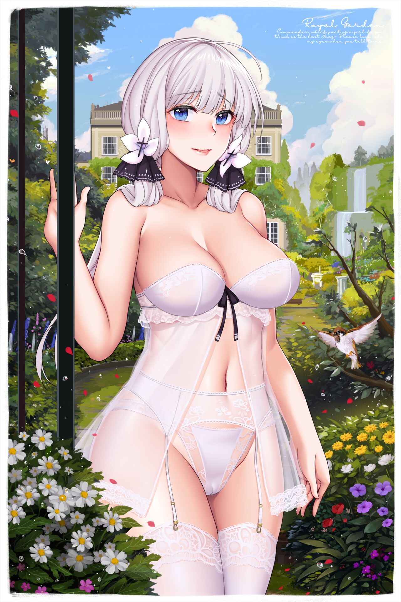 Đọc truyện hentai Azur Lane Fanbook - Royal Garden - Oneshot