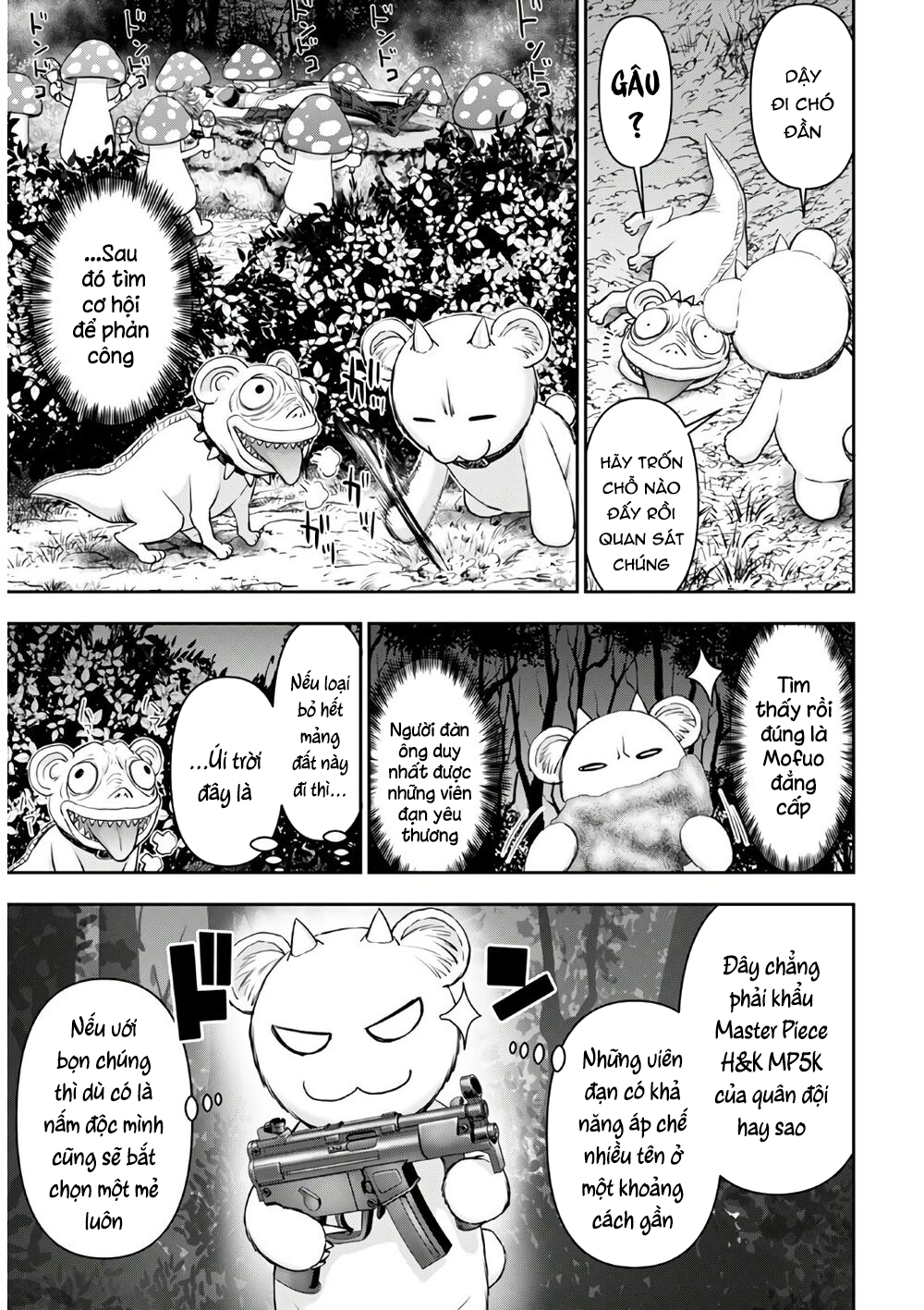 Đọc truyện hentai Xạ thủ mềm mại của Nữ chiến binh - Chap 12