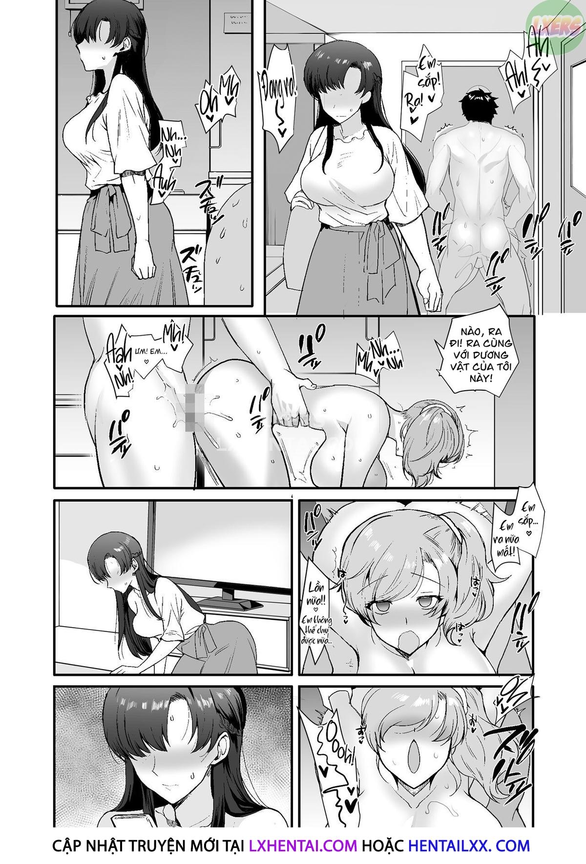 Đọc truyện hentai My Roommates Are Way Too Lewd ~Living In A One-Room Apartment With Two Perverted Sisters~ - Chap 2
