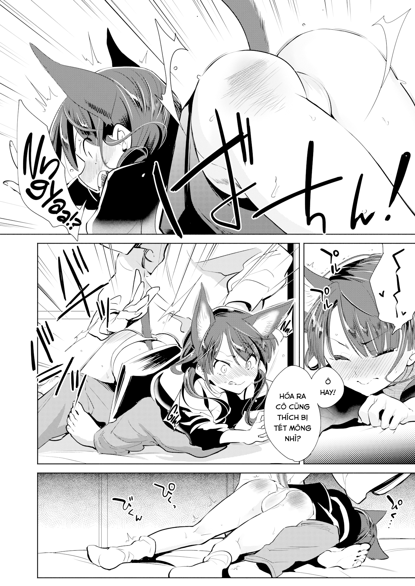 Đọc truyện hentai A Mythological Boy’s Bedroom - Chương 4: Fox vs. Cat