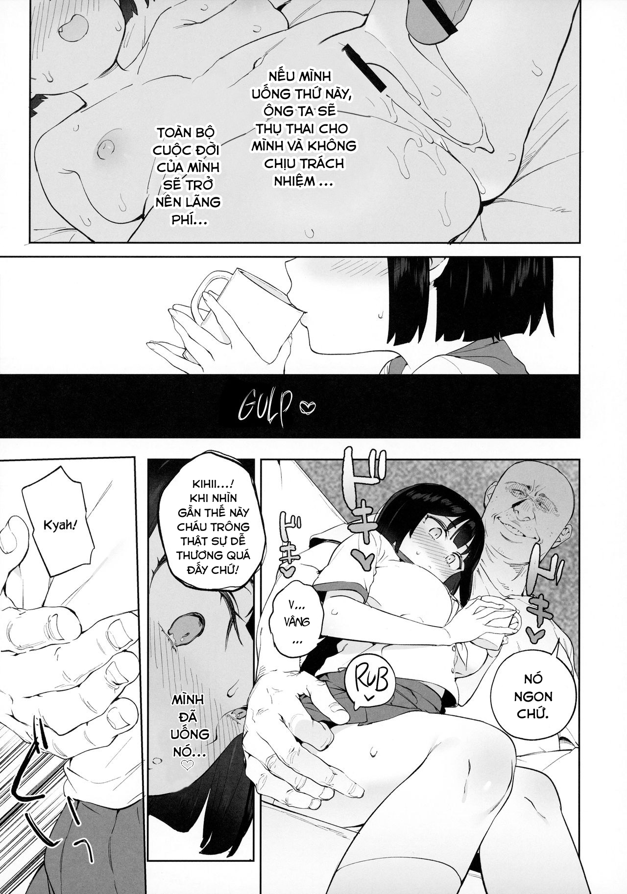 Đọc truyện hentai Chinpo no Dekasa de shika Otoko no Kachi ga Wakaranaku Natta - Oneshot