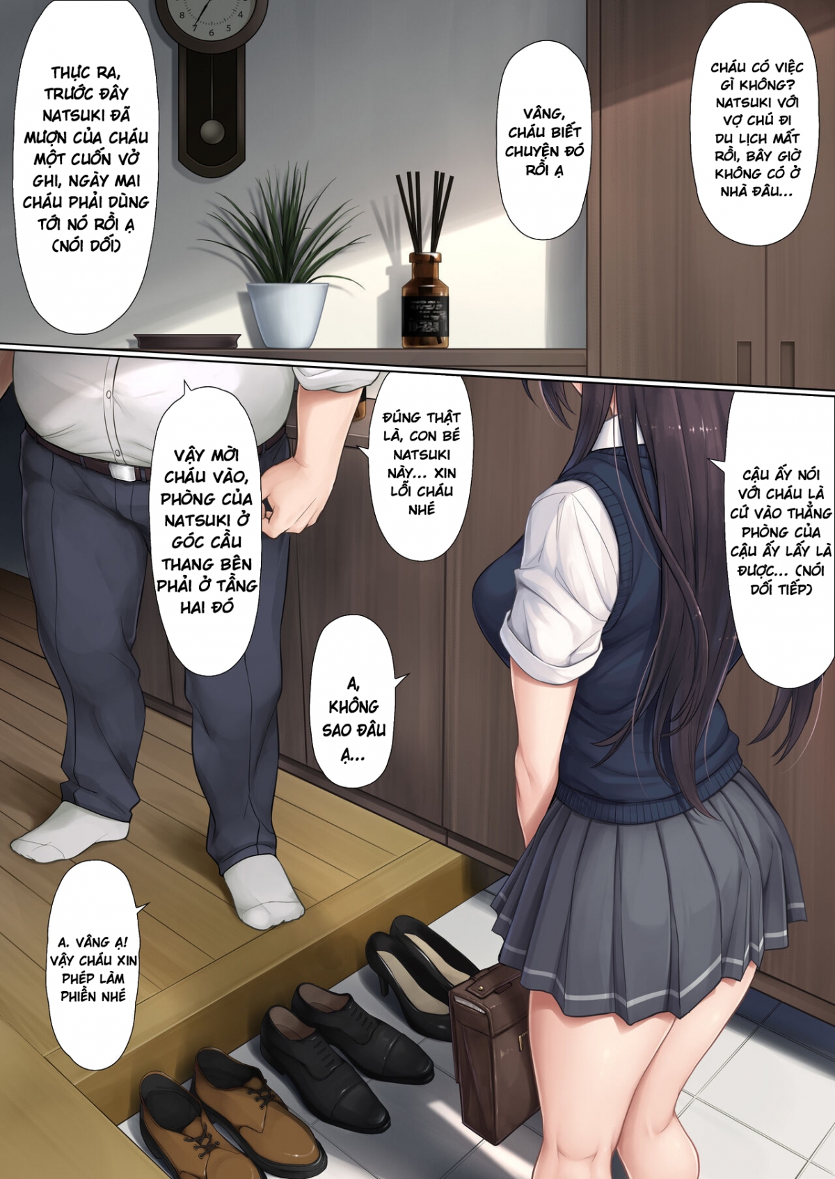 Đọc truyện hentai Musume no Class no Iinchou wa Papa ga Hoshii Rashii - Oneshot