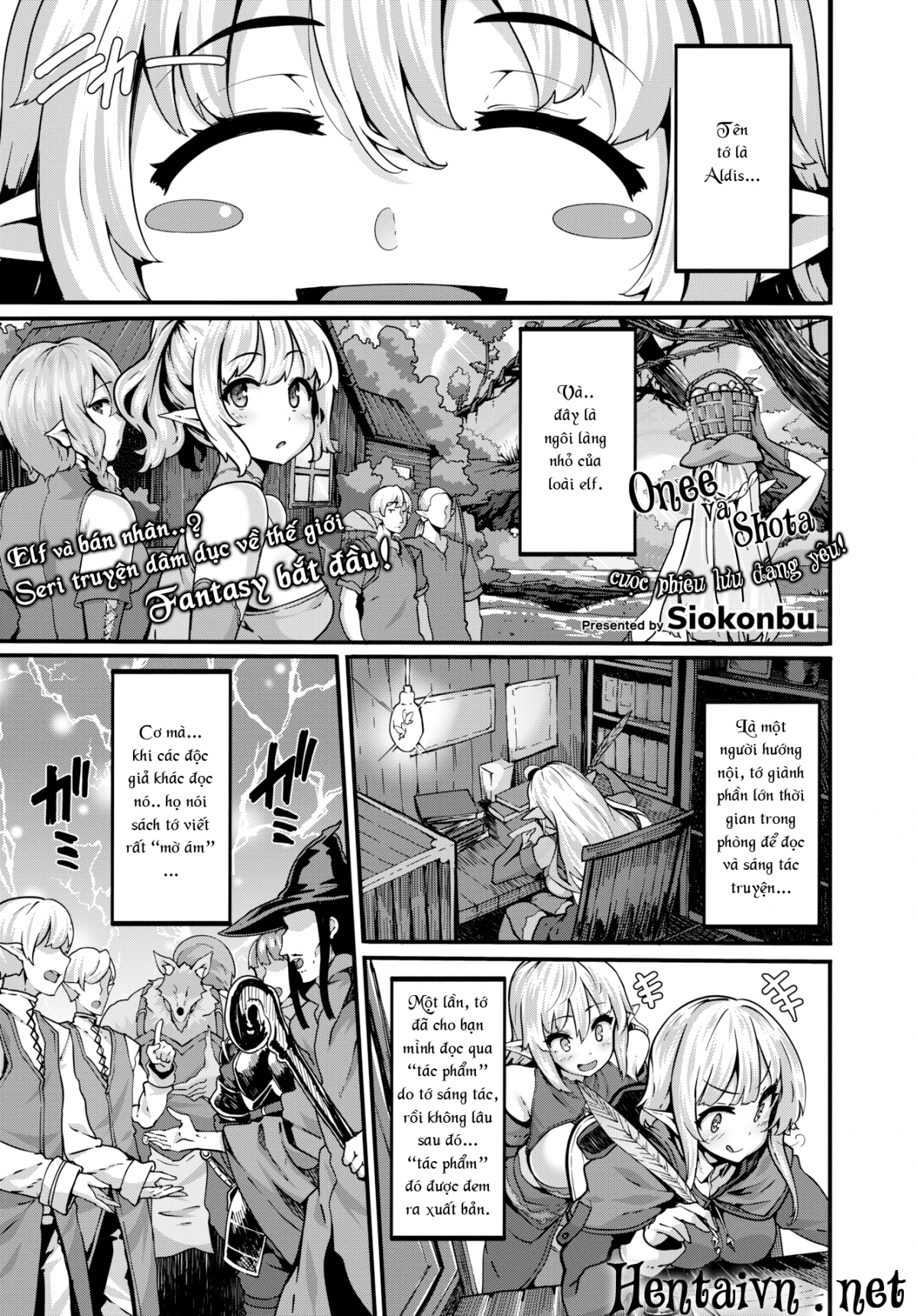 Đọc truyện hentai Cuộc phiêu lưu đáng yêu của Onee và shota - Chap 1