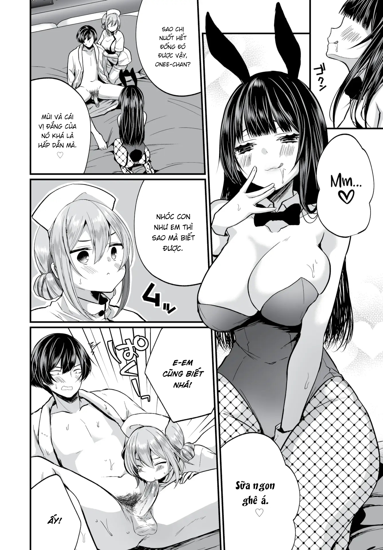 Đọc truyện hentai Gái Ngoan Lớp Tôi Hoá Ra Lại Là Dâm Nữ!? - Chap 8 - Chị Chị Em Em
