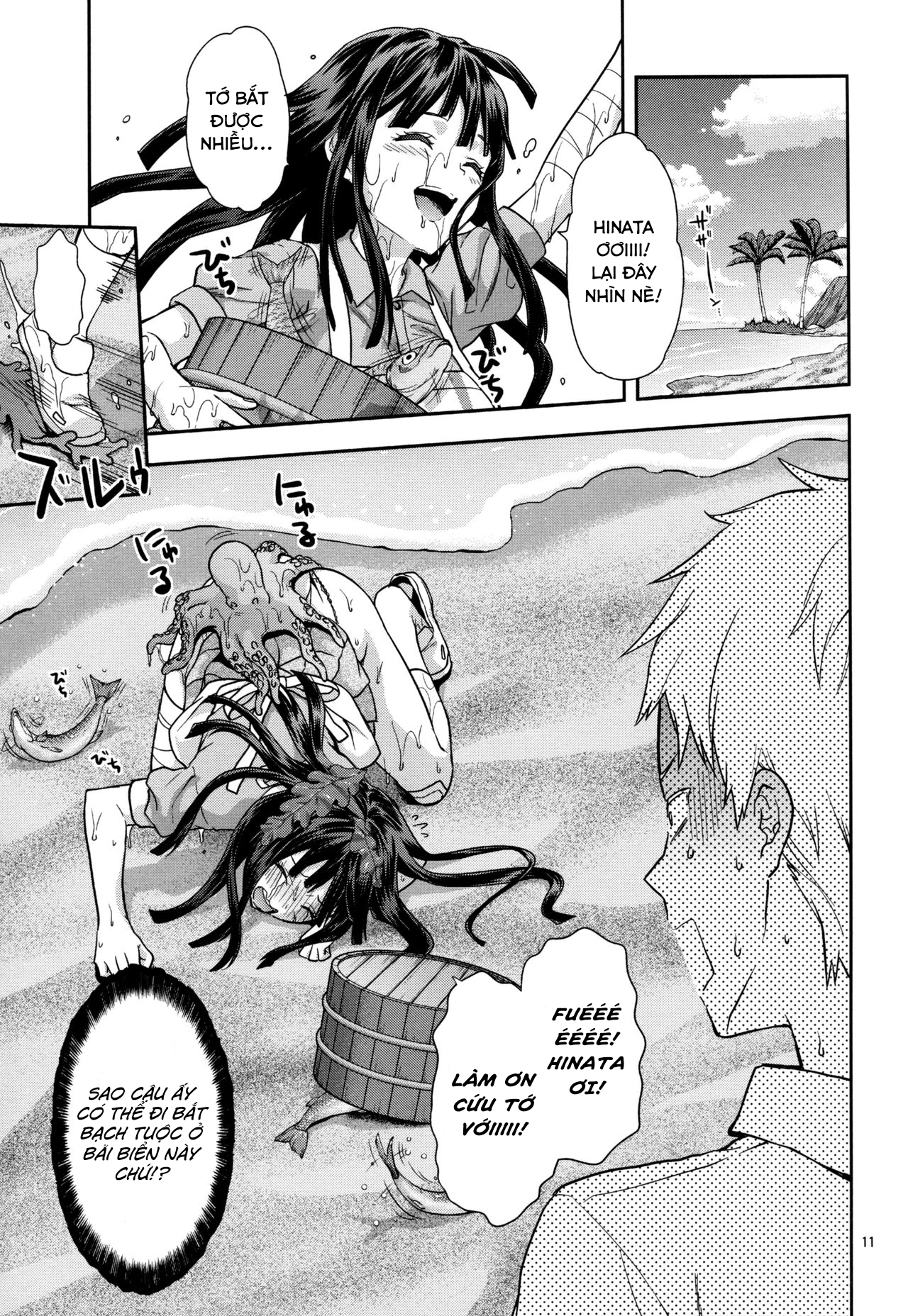 Đọc truyện hentai Chuyện tình trên đảo (Danganronpa 2) - Oneshot