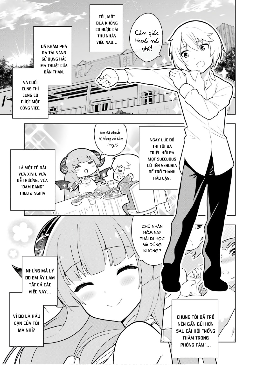 Đọc truyện hentai Tôi không có duyên với Bạch Ma Thuật, thế còn Hắc Ma Thuật thì sao? - Chap 2 [Sức mạnh của Quỷ Cấp Cao?]