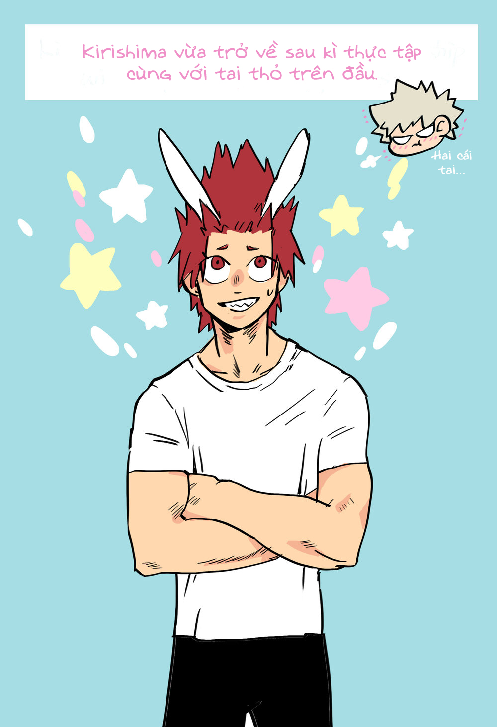 Đọc truyện hentai Kirishima biến thành thỏ rồi!!! - Oneshot