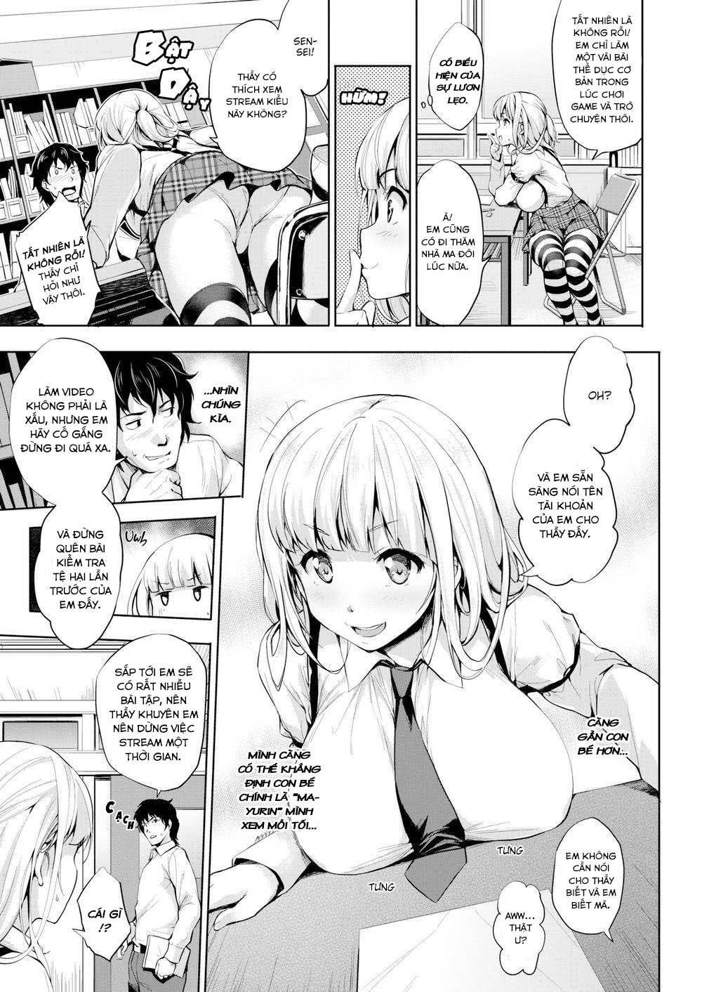 Đọc truyện hentai Em muốn thầy nhìn vào em nhiều hơn nữa! - Chap 1