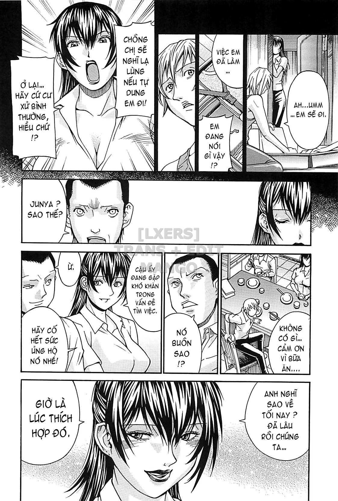 Đọc truyện hentai Vợ dâm - Chap 4