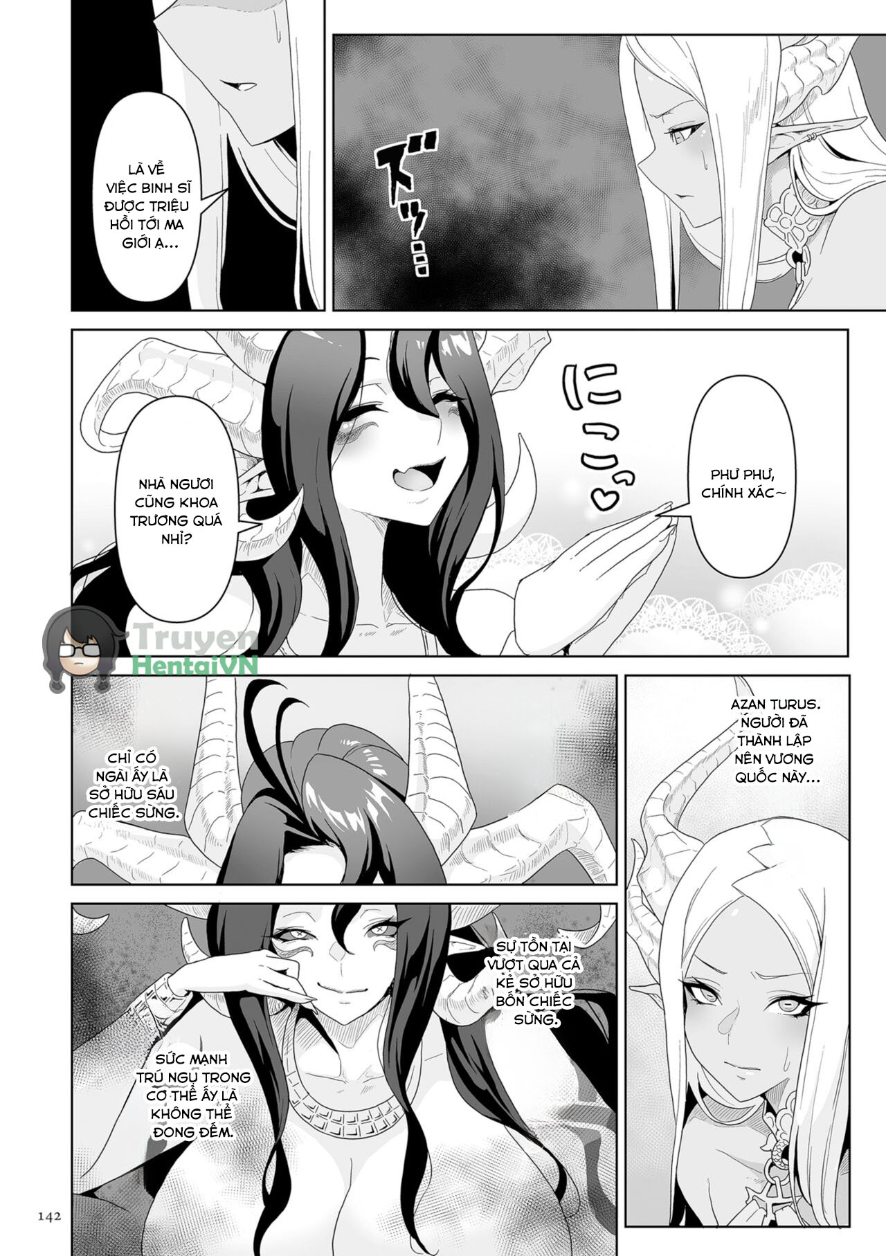 Đọc truyện hentai Vương quốc Succubus thèm bú - Chap 6