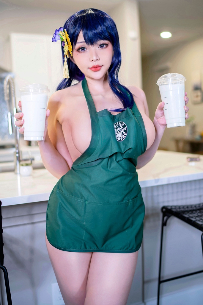 Đọc truyện hentai Tuyển tập Albums siêu phẩm Cosplay - Chap 243 - Hana Bunny – Starbucks Ei
