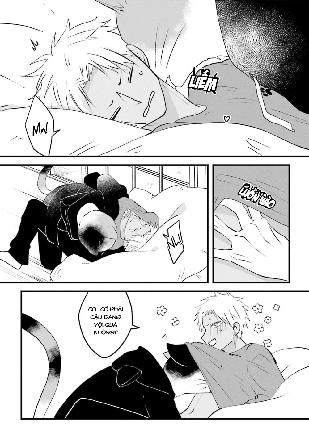 Đọc truyện hentai Trai và Mèo - Chap 4