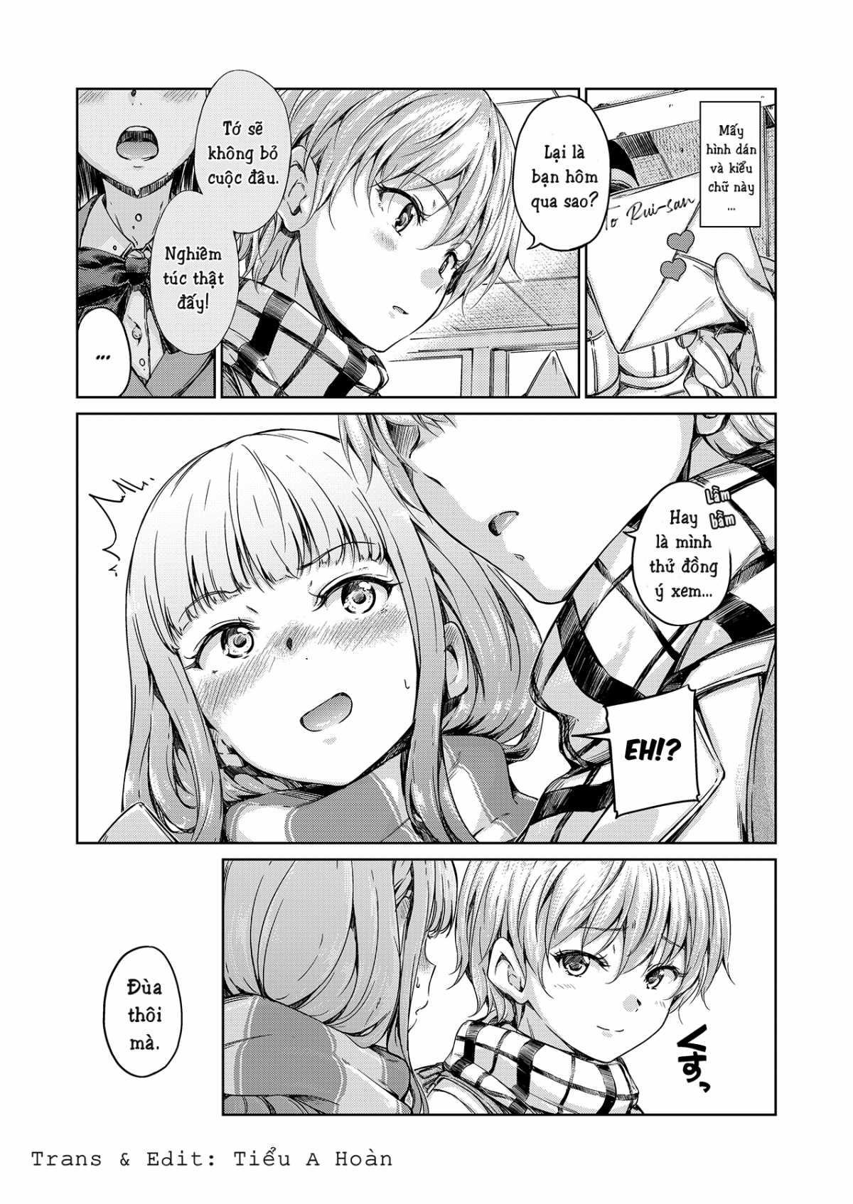 Đọc truyện hentai Ở lưng chừng câu chuyện viết dở - Oneshot