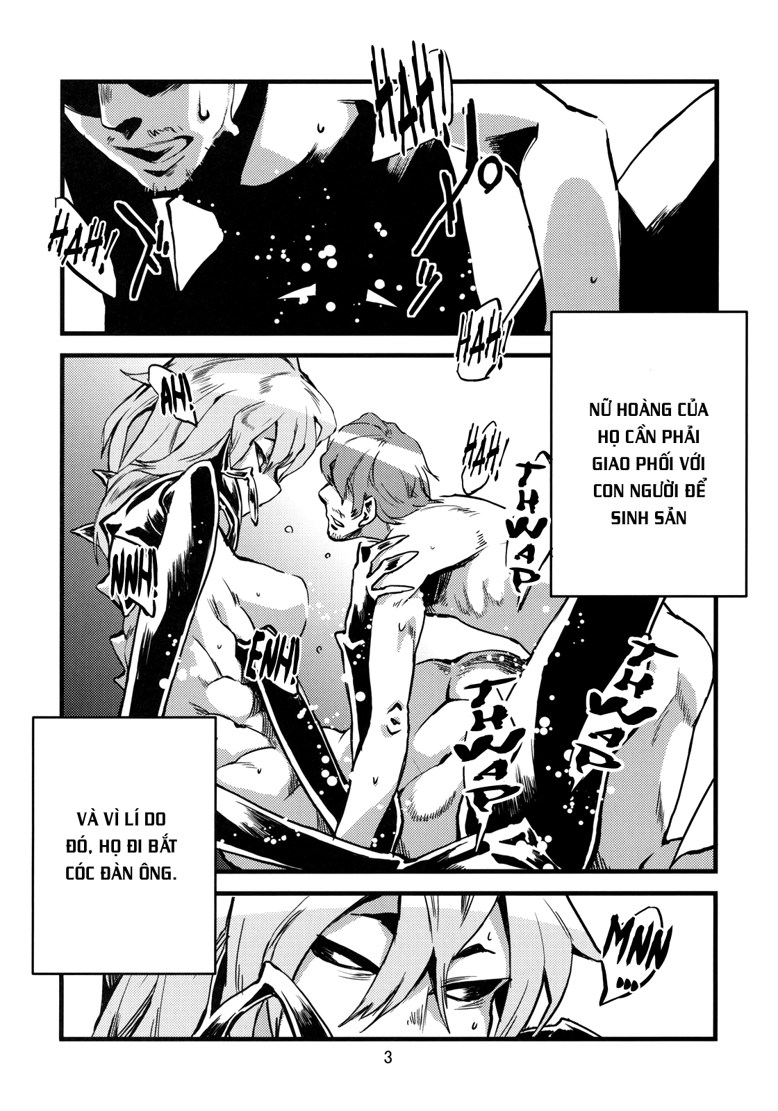 Đọc truyện hentai Kẻ làm điều ác phi nhân loại - Chap 2.0: Kiến