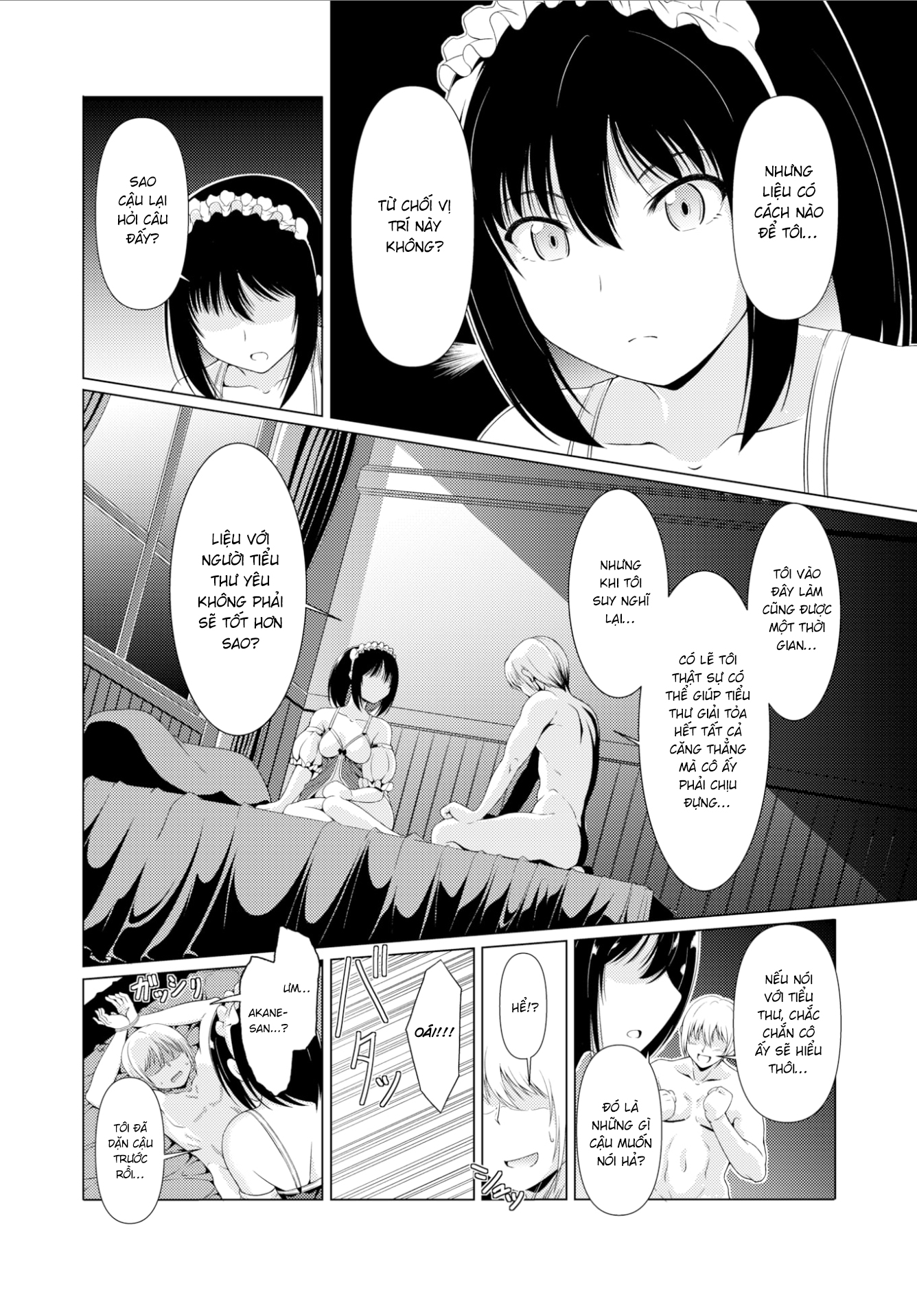 Đọc truyện hentai Khóa Huấn Luyện Của Nàng Hầu - Oneshot