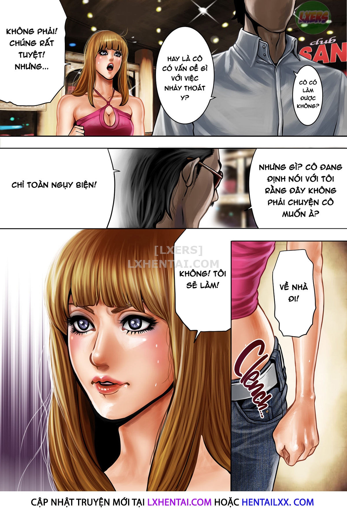 Đọc truyện hentai Bitch on the Pole - Chap 1