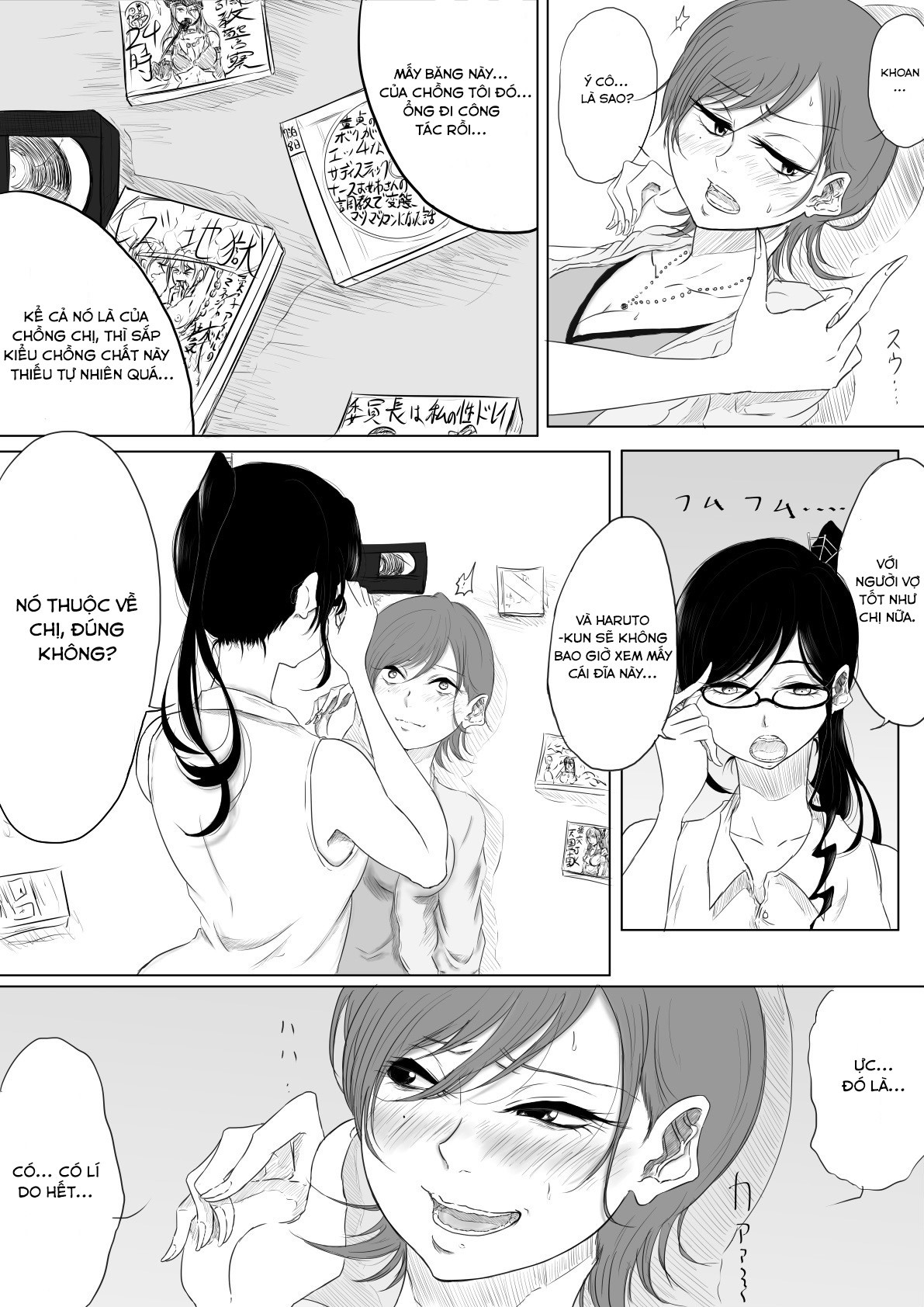 Đọc truyện hentai Bí mật không nói được - Oneshot