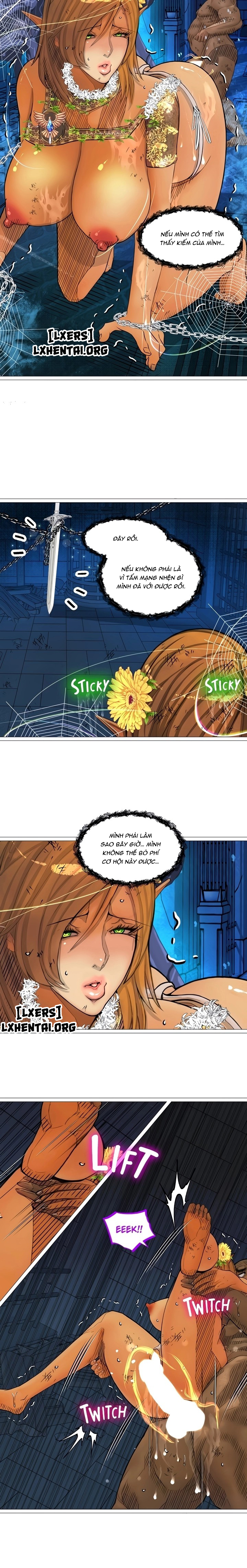 Đọc truyện hentai Nữ Hoàng Dark Elf Và Nô Lệ Orc - Chap 23