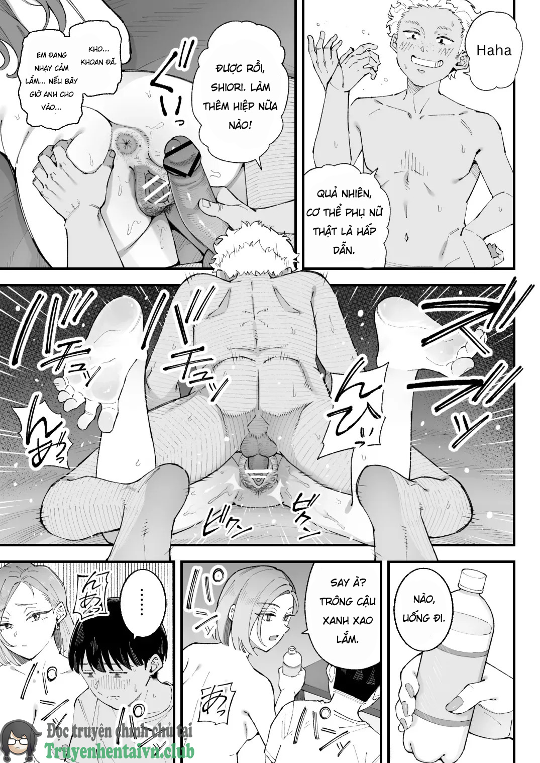 Đọc truyện hentai Boku to Aitsu to Ano Ko to KanojoMe, Him, the Girl and Her - Oneshot