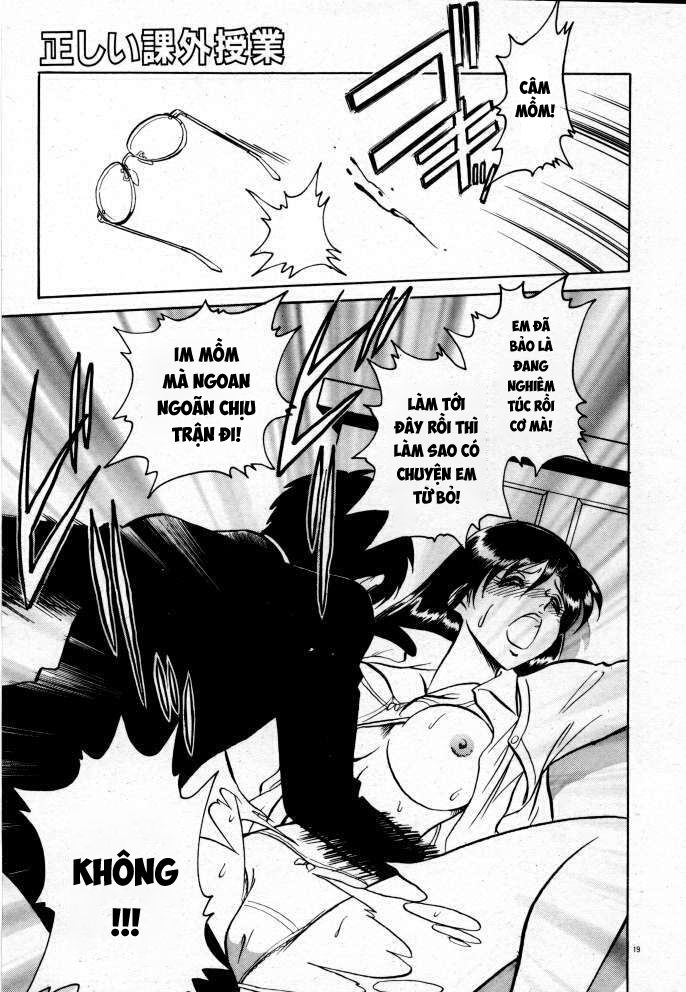 Đọc truyện hentai Tadashii Kagaijugyou - Chap 1