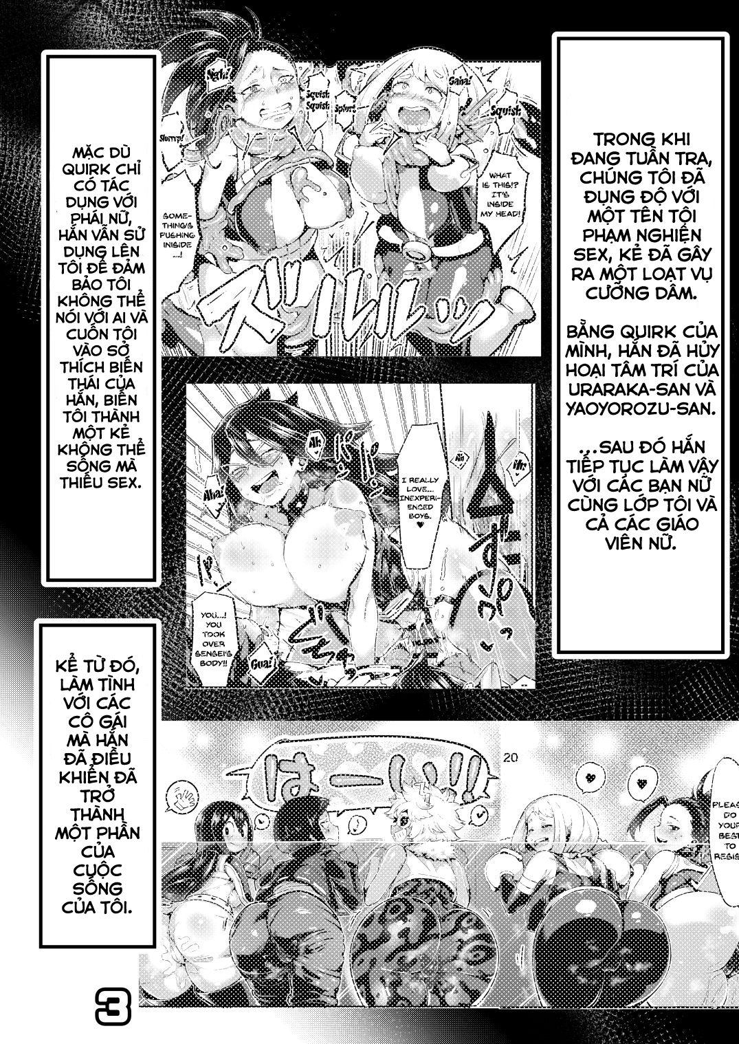 Đọc truyện hentai Boku to Nottori Villain Nakademia - Chương 3