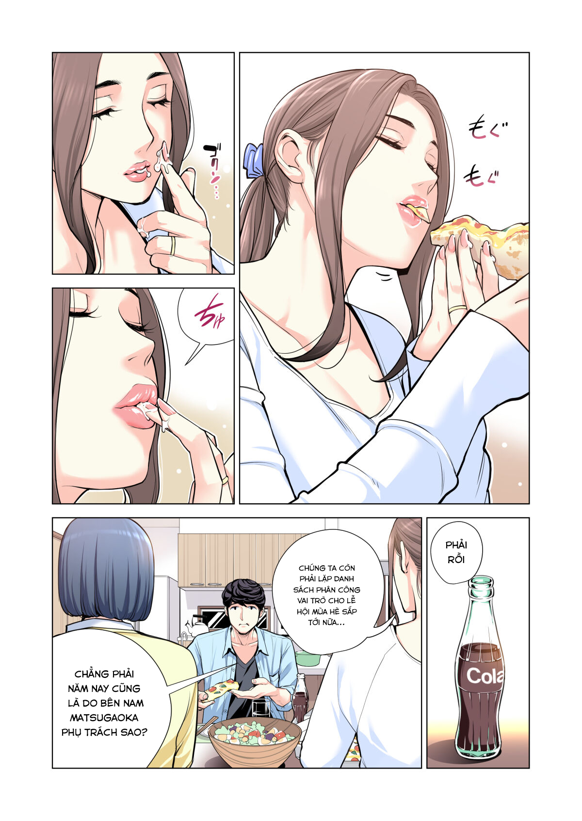 Đọc truyện hentai Jichikai no Hitozuma wa Totemo H deshita - Chap 3