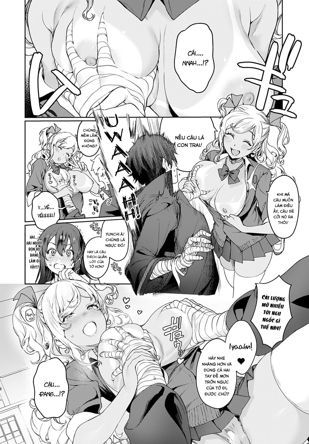 Đọc truyện hentai †Ankoku Datsui†〜Kaichou to Kuro Gyaru〜 - Oneshot