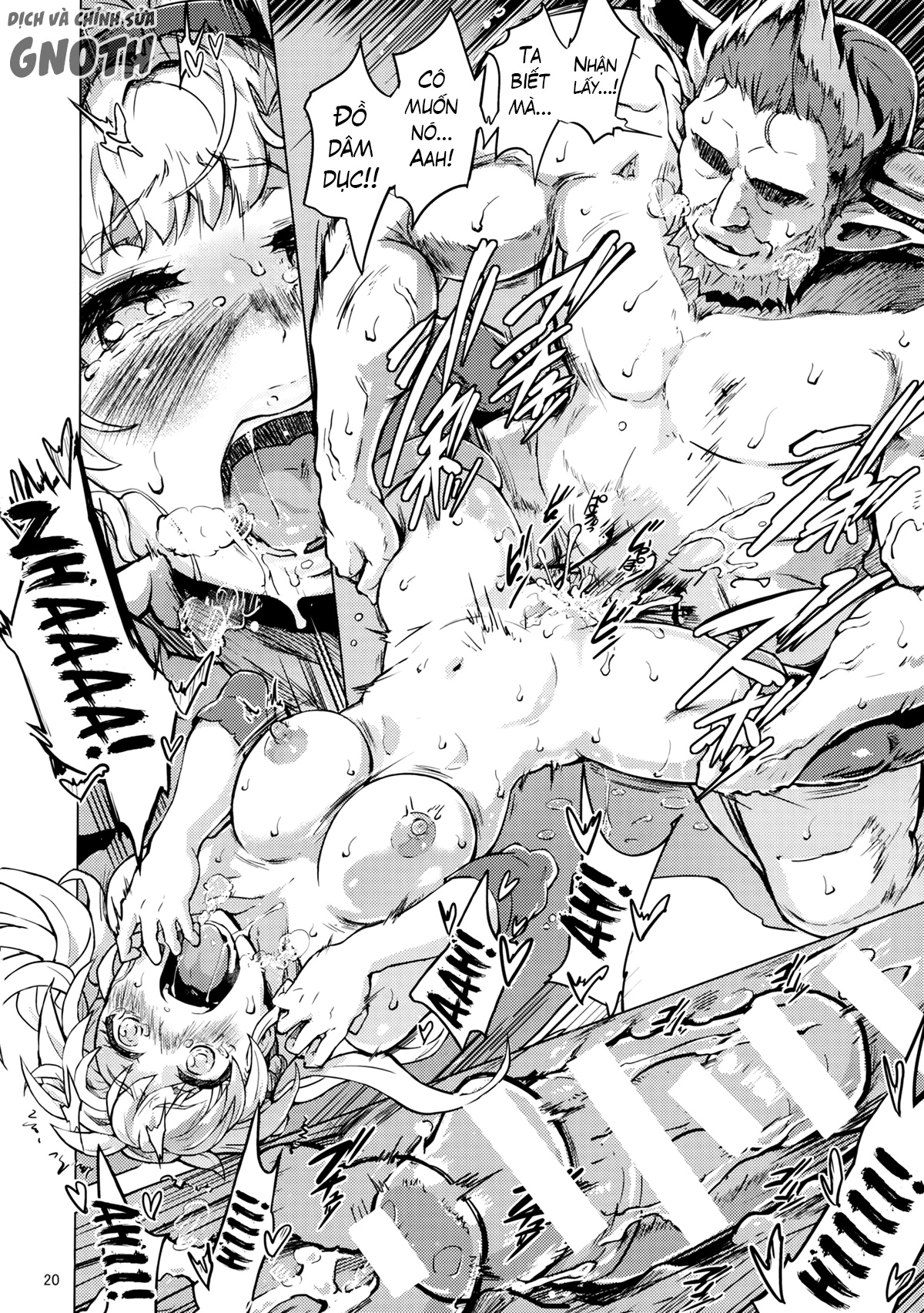 Đọc truyện hentai Broken Clock Kairaku no Kokuin - Oneshot