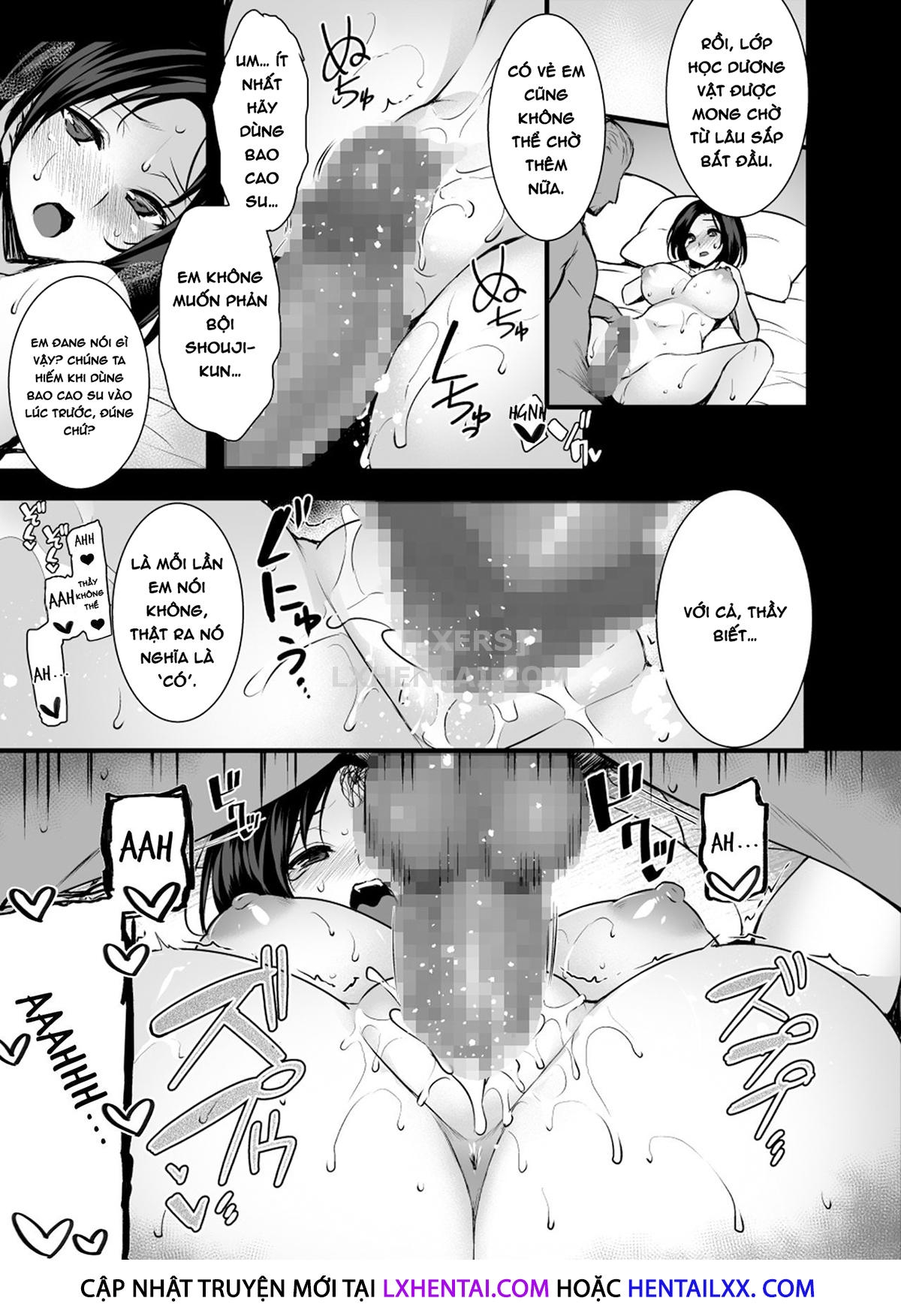 Đọc truyện hentai Tsuma no Hajimete no Otoko - Chap 1 - Có che