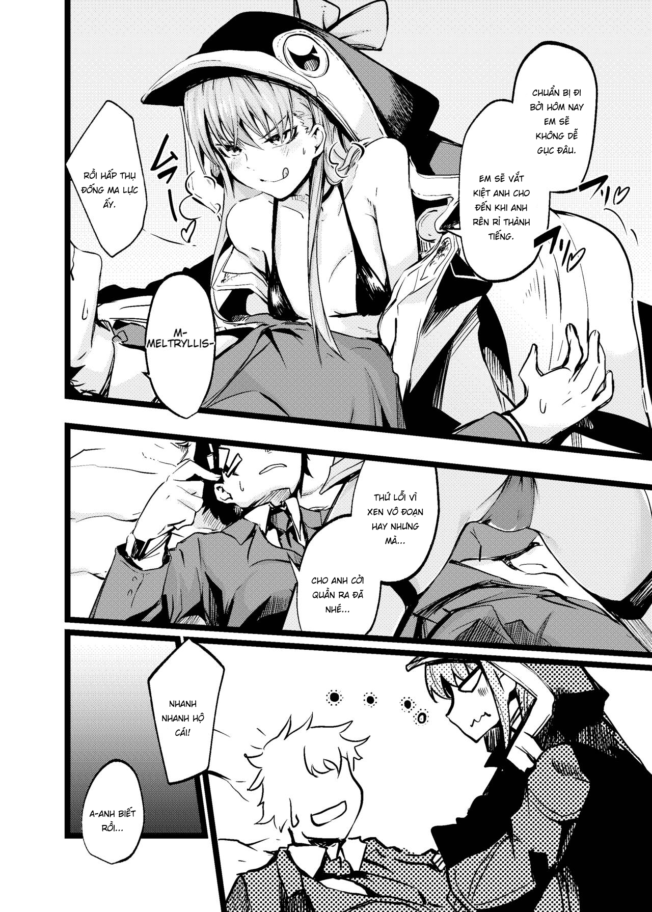 Đọc truyện hentai Làm chuyện ấy với Meltryllis trong bộ đồ bơi(Fate/grand order) - Oneshot