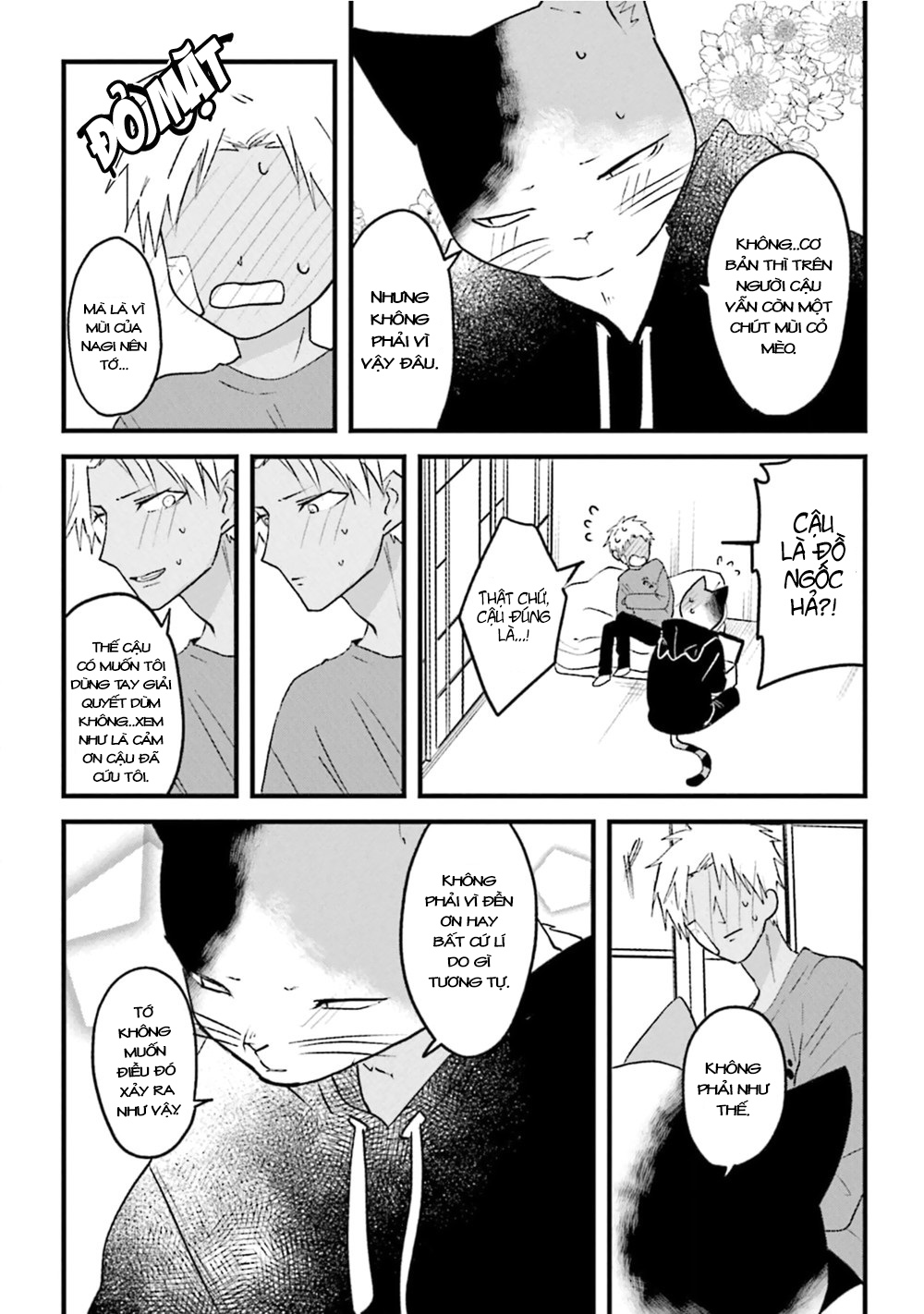 Đọc truyện hentai Trai và Mèo - Chap 4