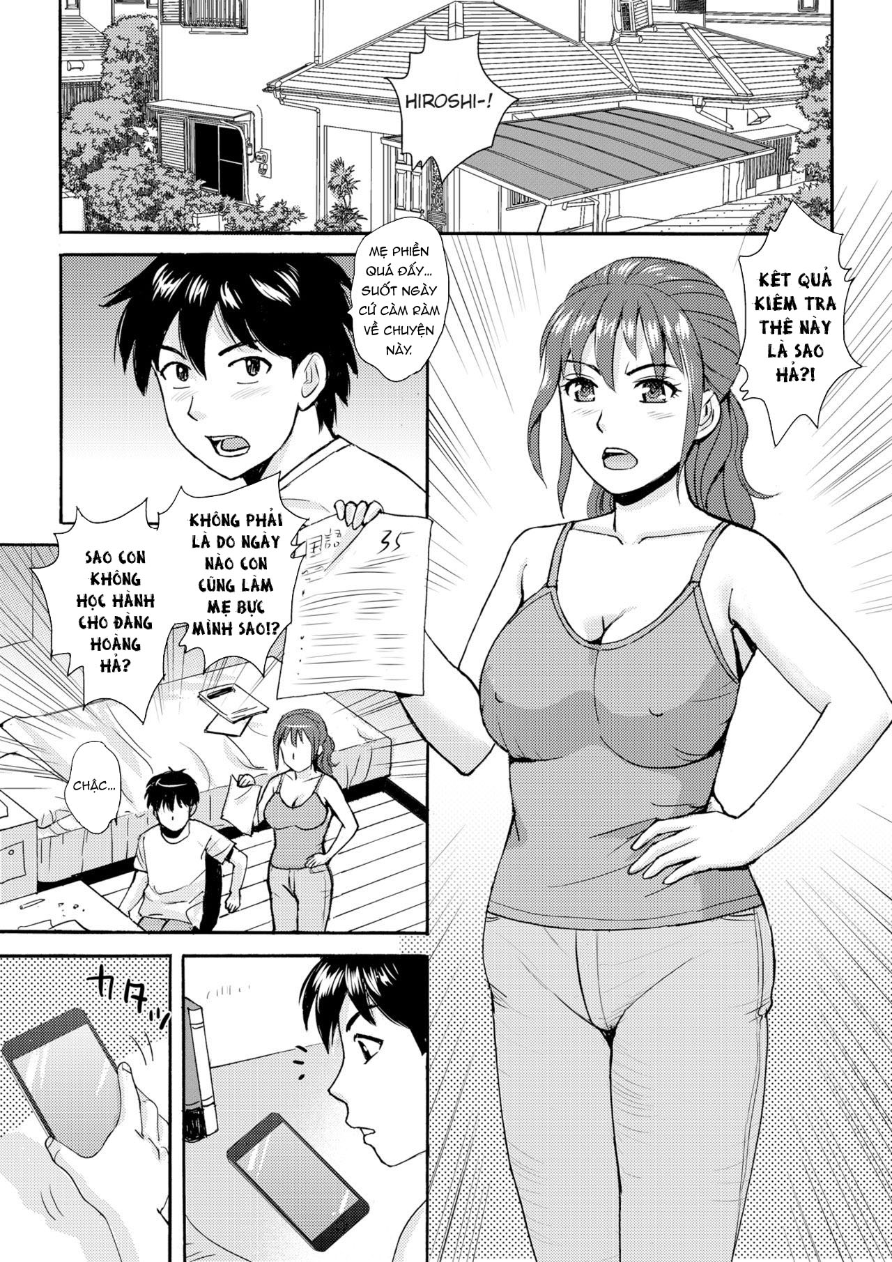 Đọc truyện hentai Mama, Sensei and Me - Oneshot