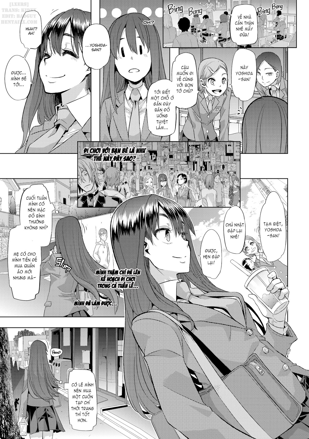 Đọc truyện hentai Cô nữ sinh và lần đầu biết sướng - Chap 1