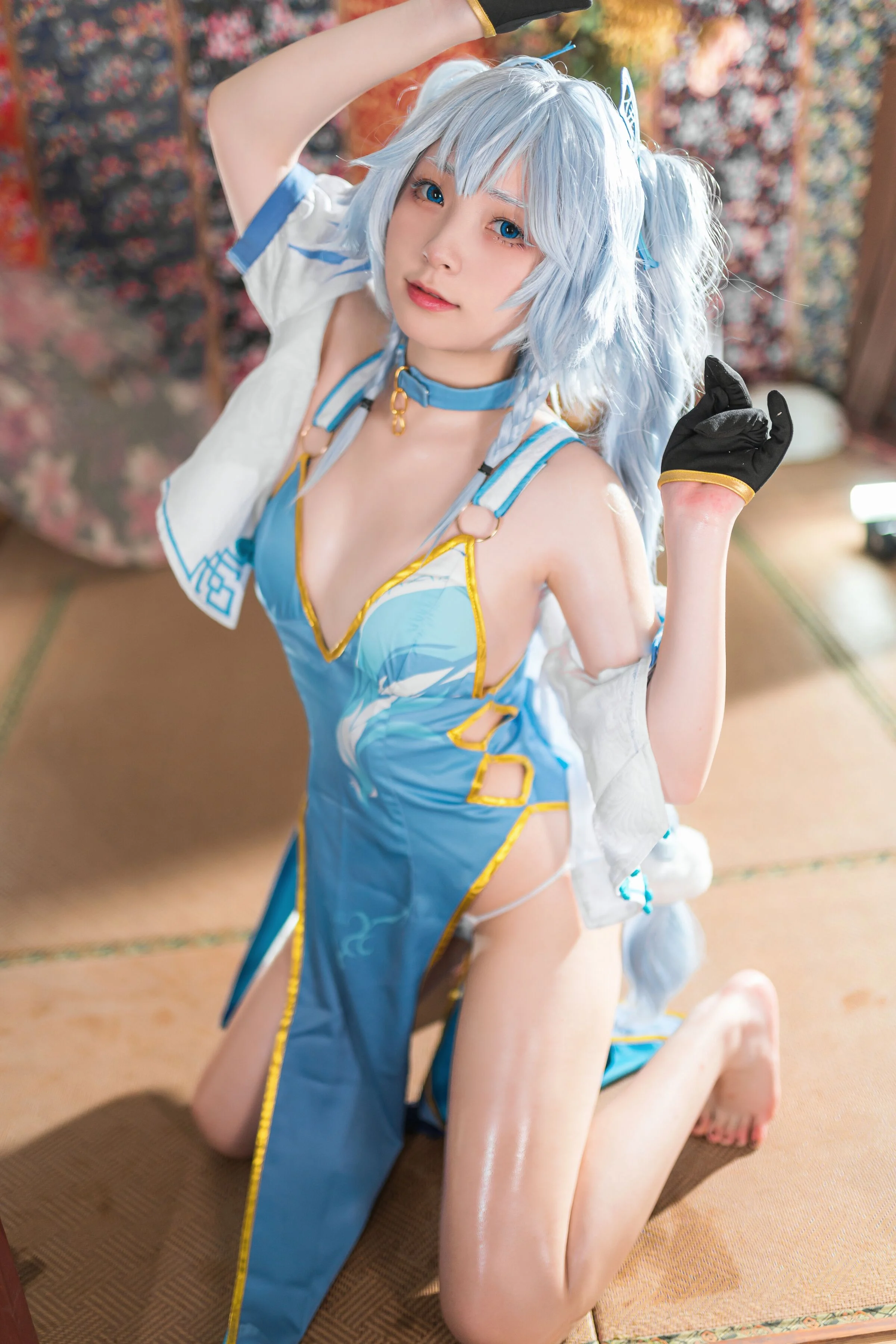 Đọc truyện hentai Tuyển tập Albums siêu phẩm Cosplay - Chap 466 - Flower Bell PA15 - Delphinium Charm