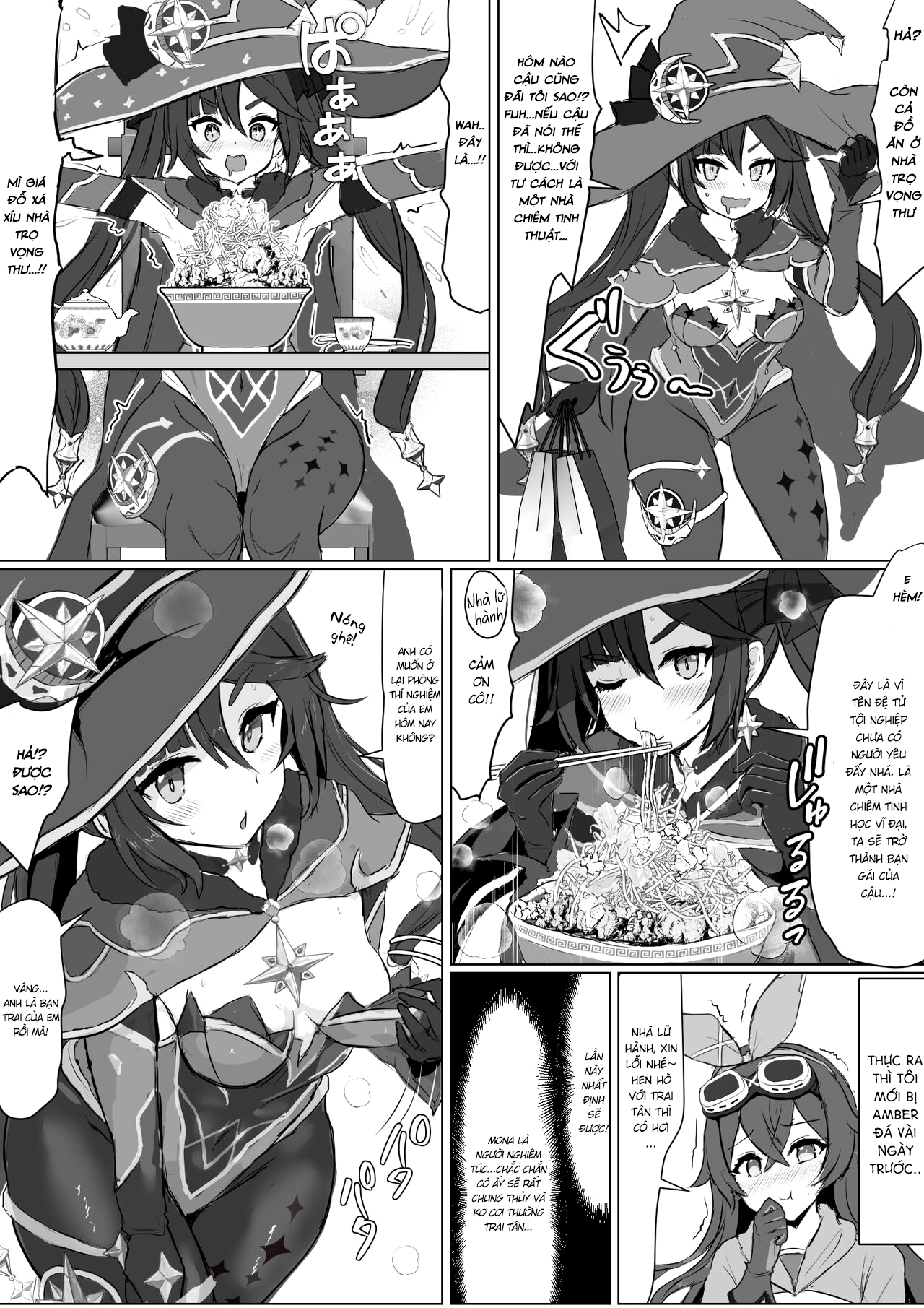 Đọc truyện hentai Bí mật của Mona - Oneshot