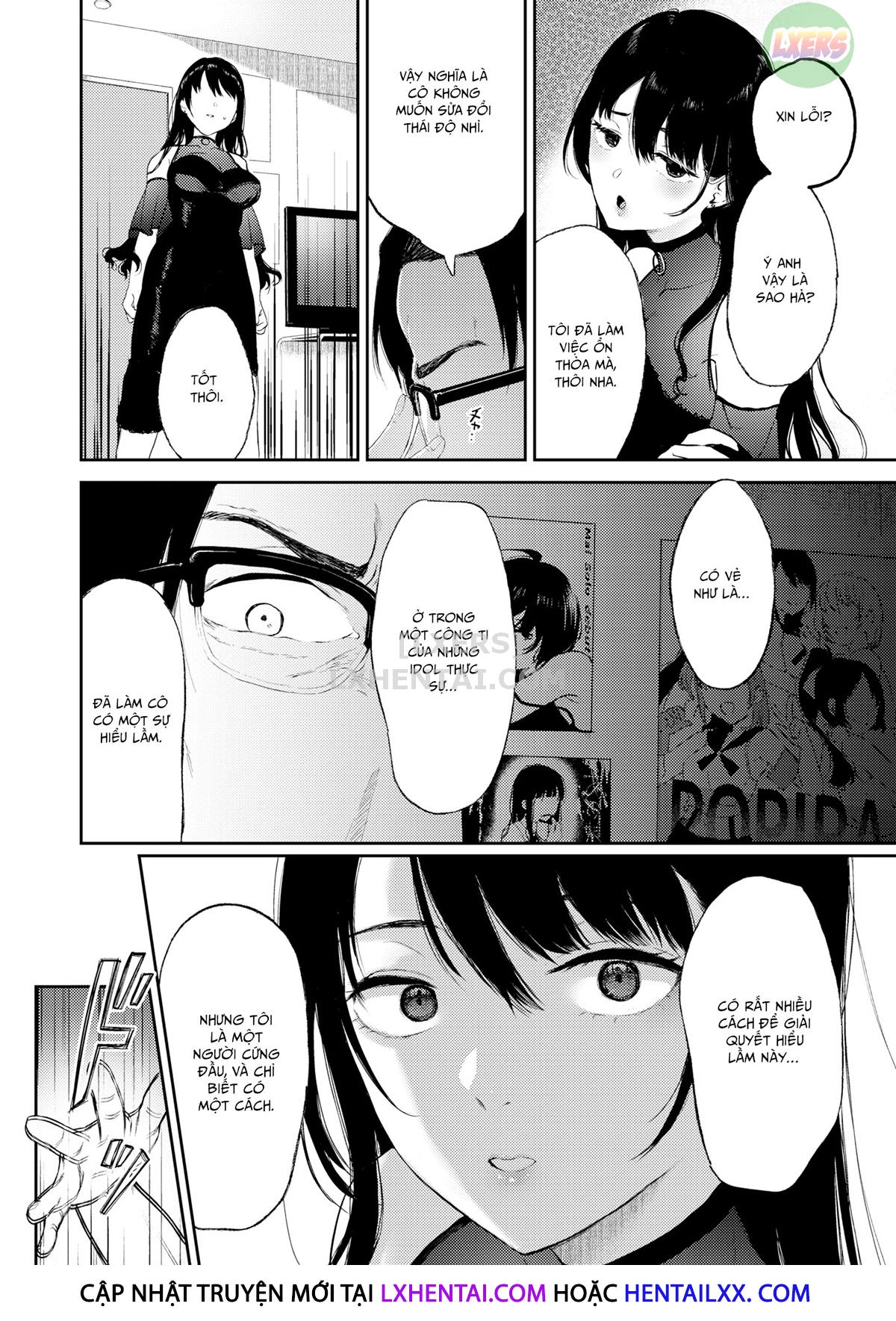 Đọc truyện hentai Thần tượng hư hỏng và người đàn ông nghiêm túc - Oneshot