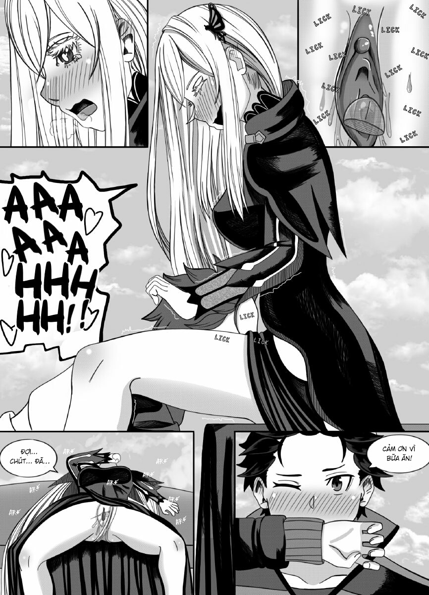Đọc truyện hentai Tea Time (Re:Zero kara Hajimeru Isekai Seikatsu) - Oneshot
