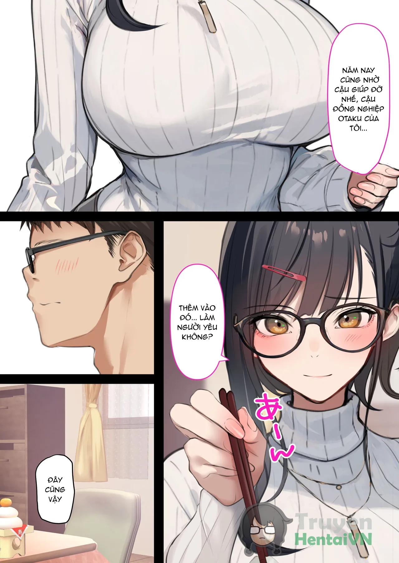 Đọc truyện hentai Kaisha no Tier 1 Mojo to Otaku Sex - Oneshot