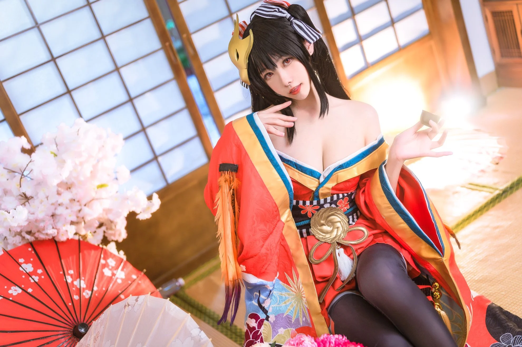 Đọc truyện hentai Tuyển tập Albums siêu phẩm Cosplay - Chap 882 - Momoko Aoi Taiho Kimono