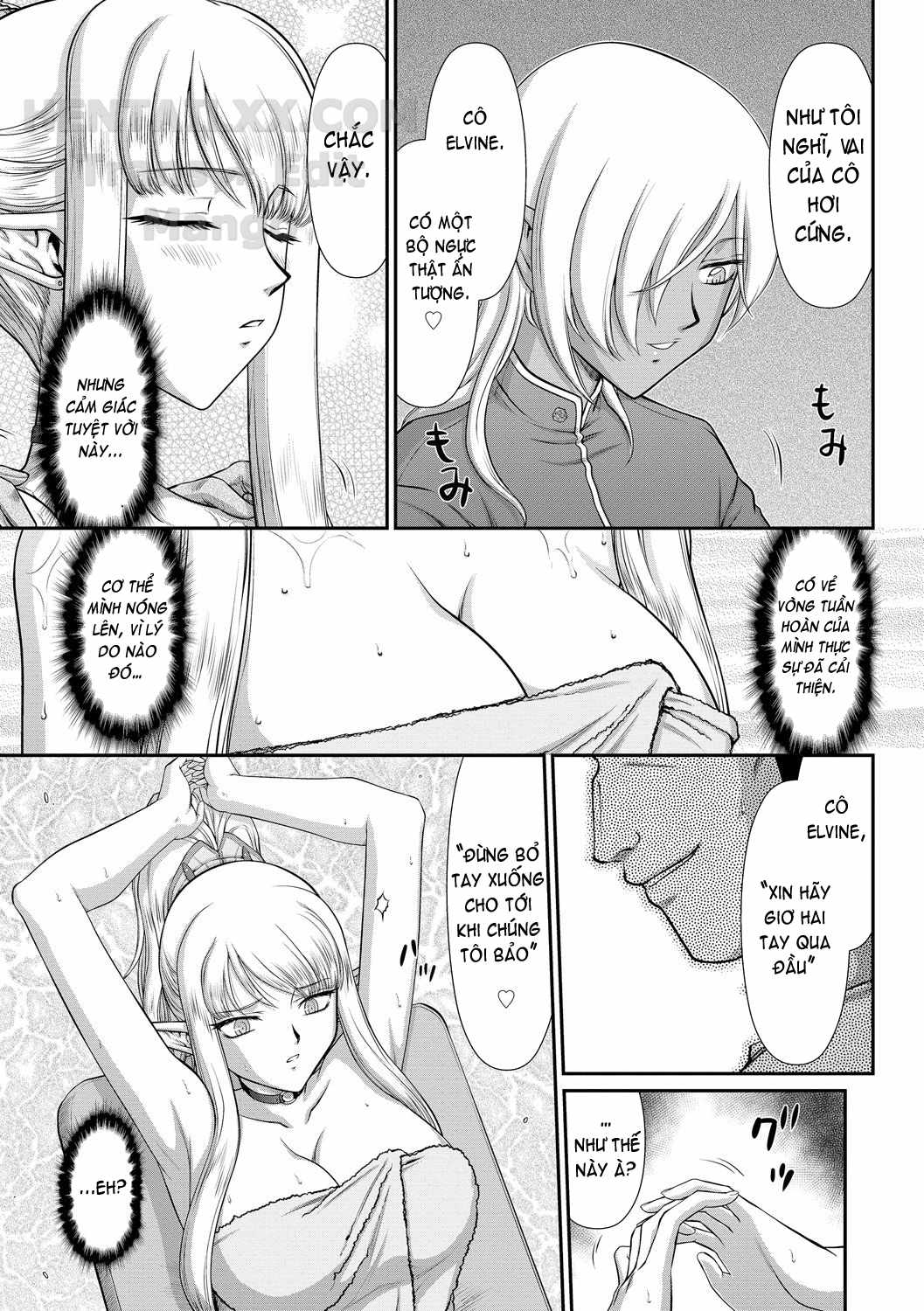 Đọc truyện hentai Inraku No Seijo Elvine - Chap 4