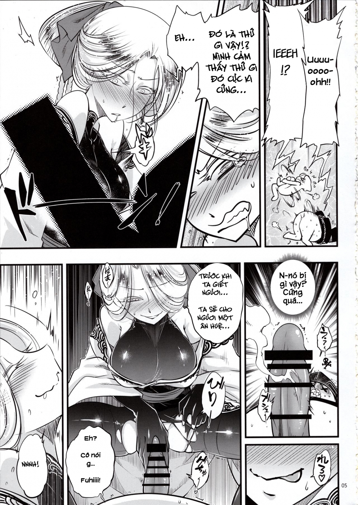 Đọc truyện hentai Hyakkasou 4: Akahitomiyasha, Tosuisen no Kyofu - Oneshot