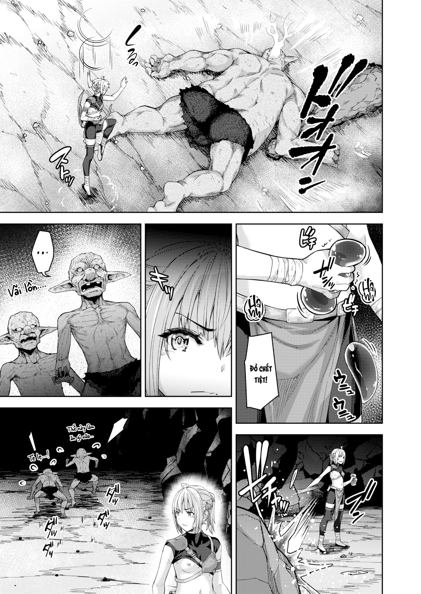 Đọc truyện hentai Chuyện về nữ mạo hiểm giả lưu lạc trong hầm ngục dục vọng! - Chap 1