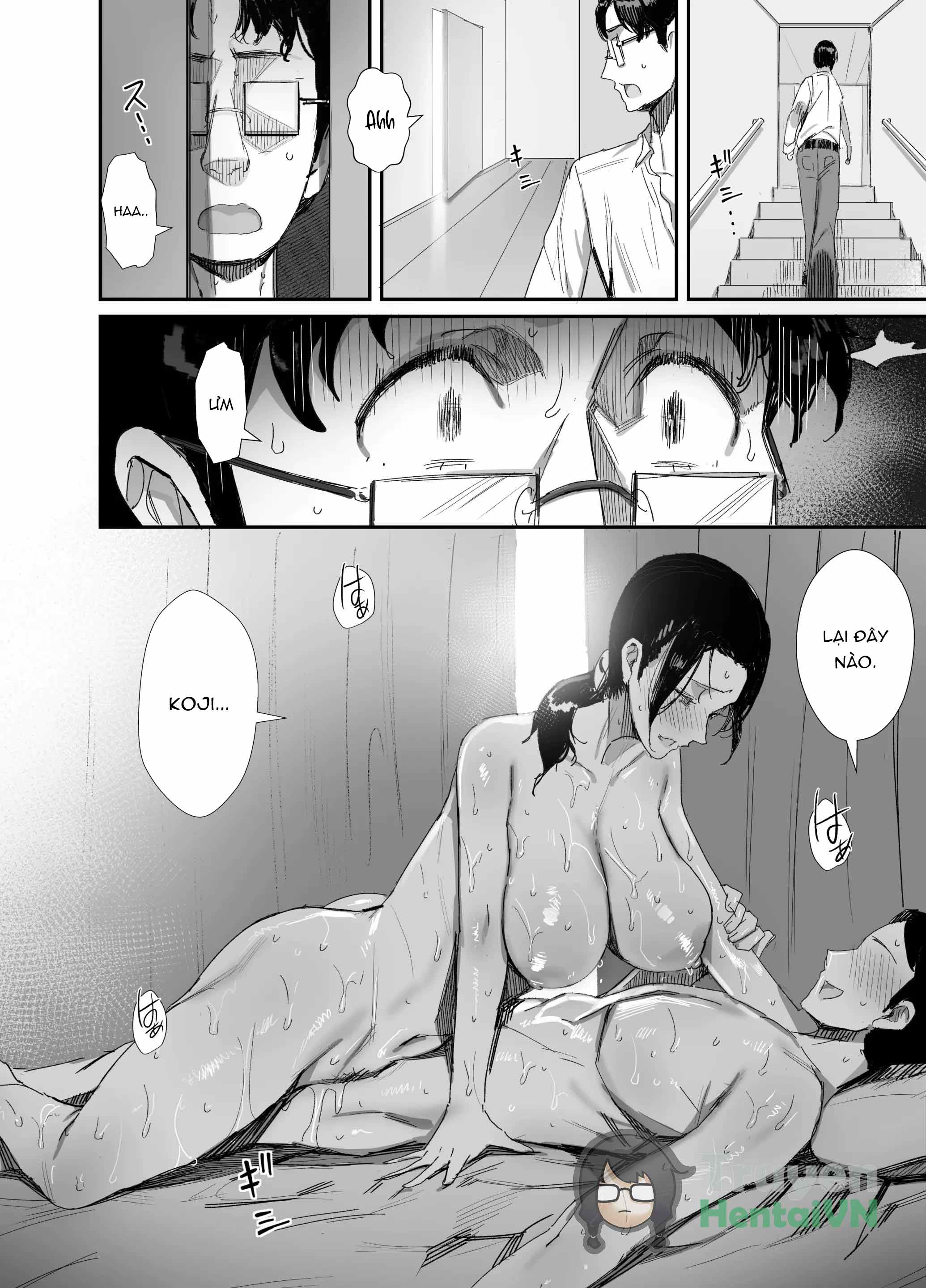 Đọc truyện hentai Shokuba Fukki shita Hitozuma ga Netorare Ochiru made 2 - Oneshot
